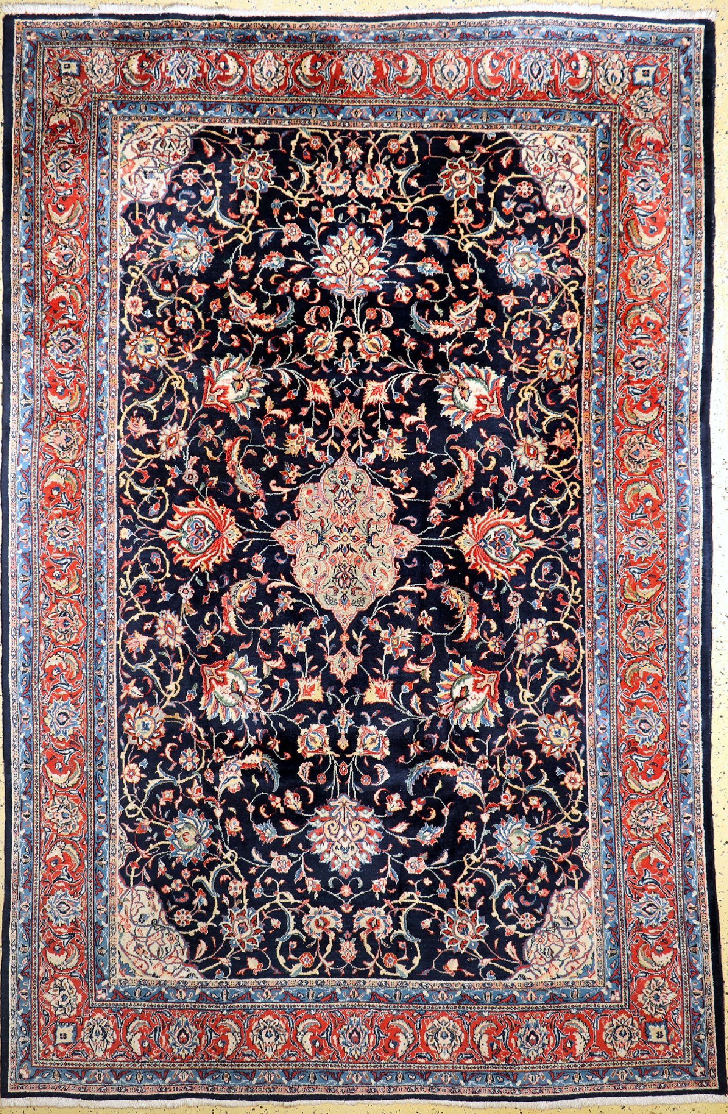 Sarogh alt, Persien, ca. 50 Jahre, Wolle auf Baumwolle, ca. 345 x 230 cm, EHZ: 2