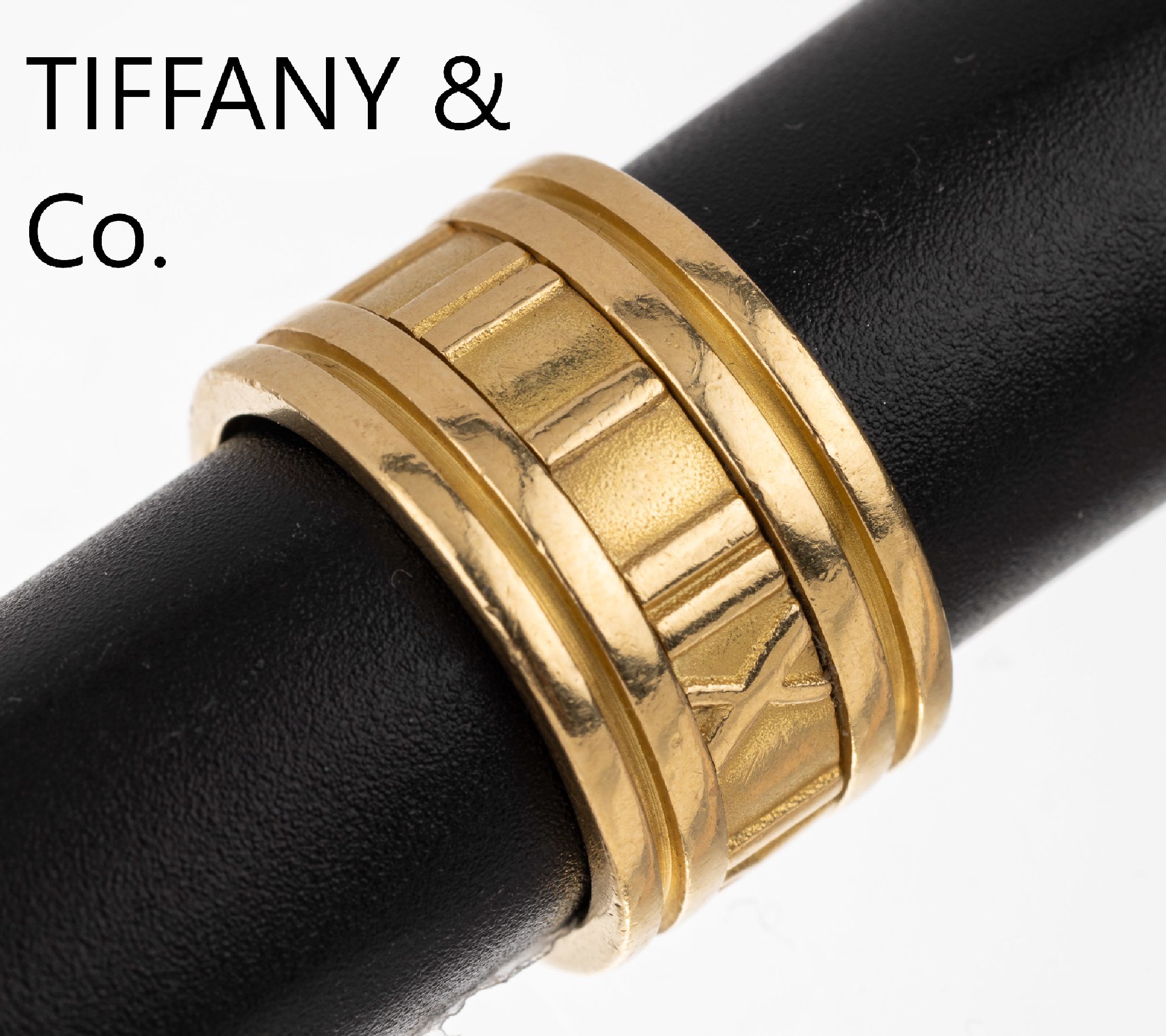 18 kt Gold TIFFANY & CO Ring, GG 750/000, Serie Atlas, sign. Tiffany & Co. 1995, RW 53, ca. 15.6 g