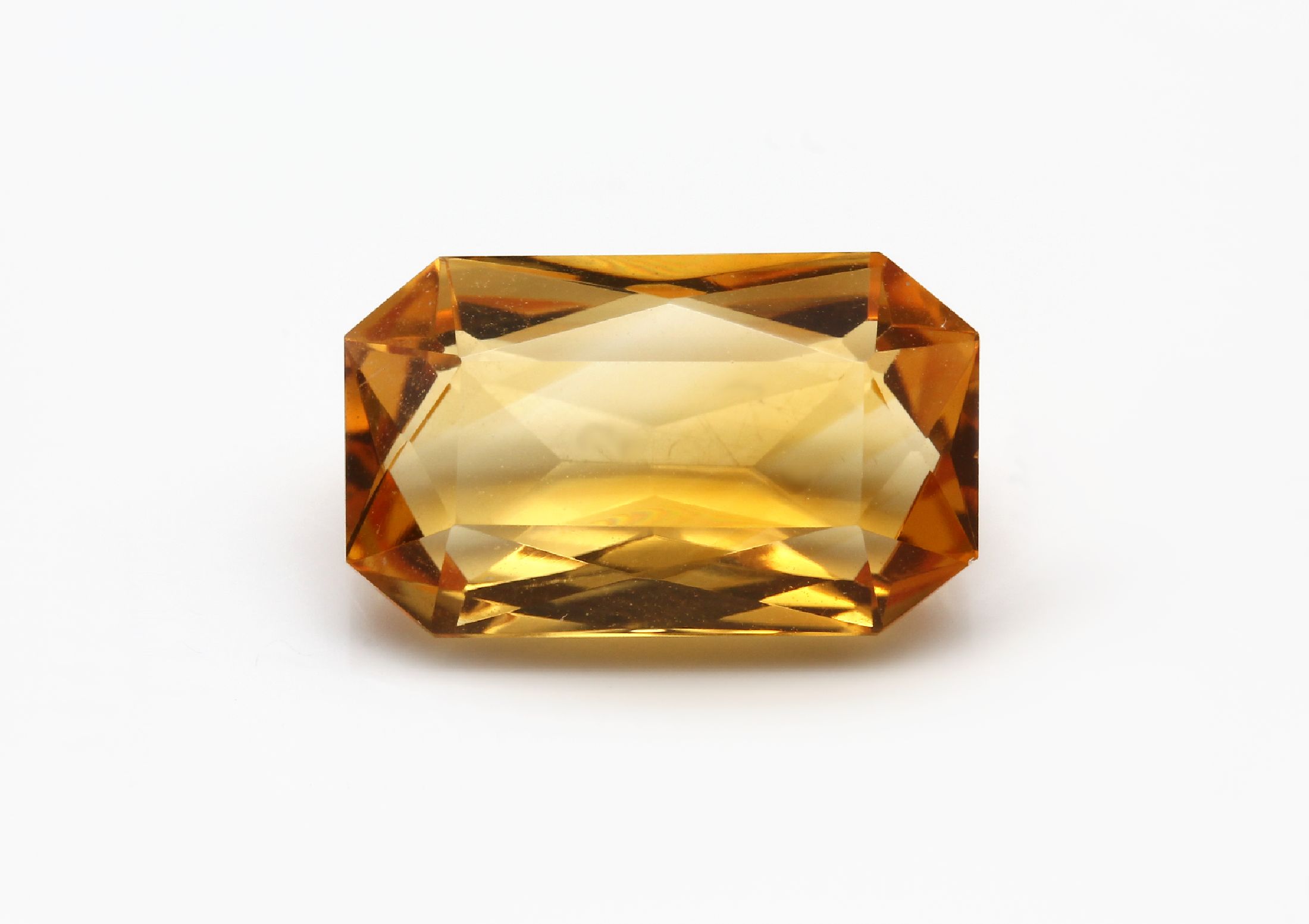 Detail a: Lot 5 lose facett. Palmera Citrine zus. 37.40 ct, in versch. Formen und Größen