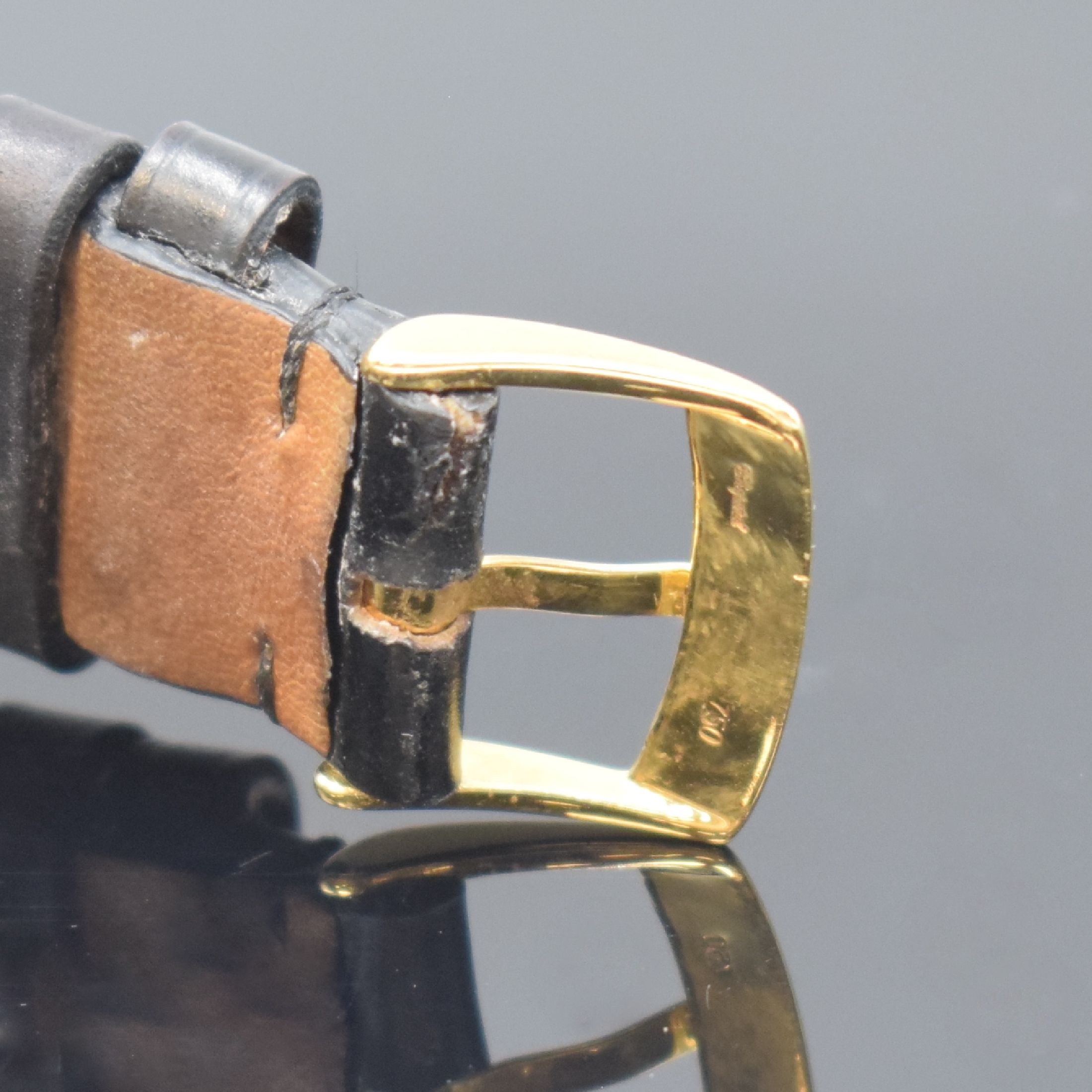 Detail c: CHOPARD L.U.C limitierte Herrenarmbanduhr in GG 750/000 Referenz 16/1860, Schweiz um 2000, Automatik, beids. vergl. Geh. m. zweitem geschlossenen ...