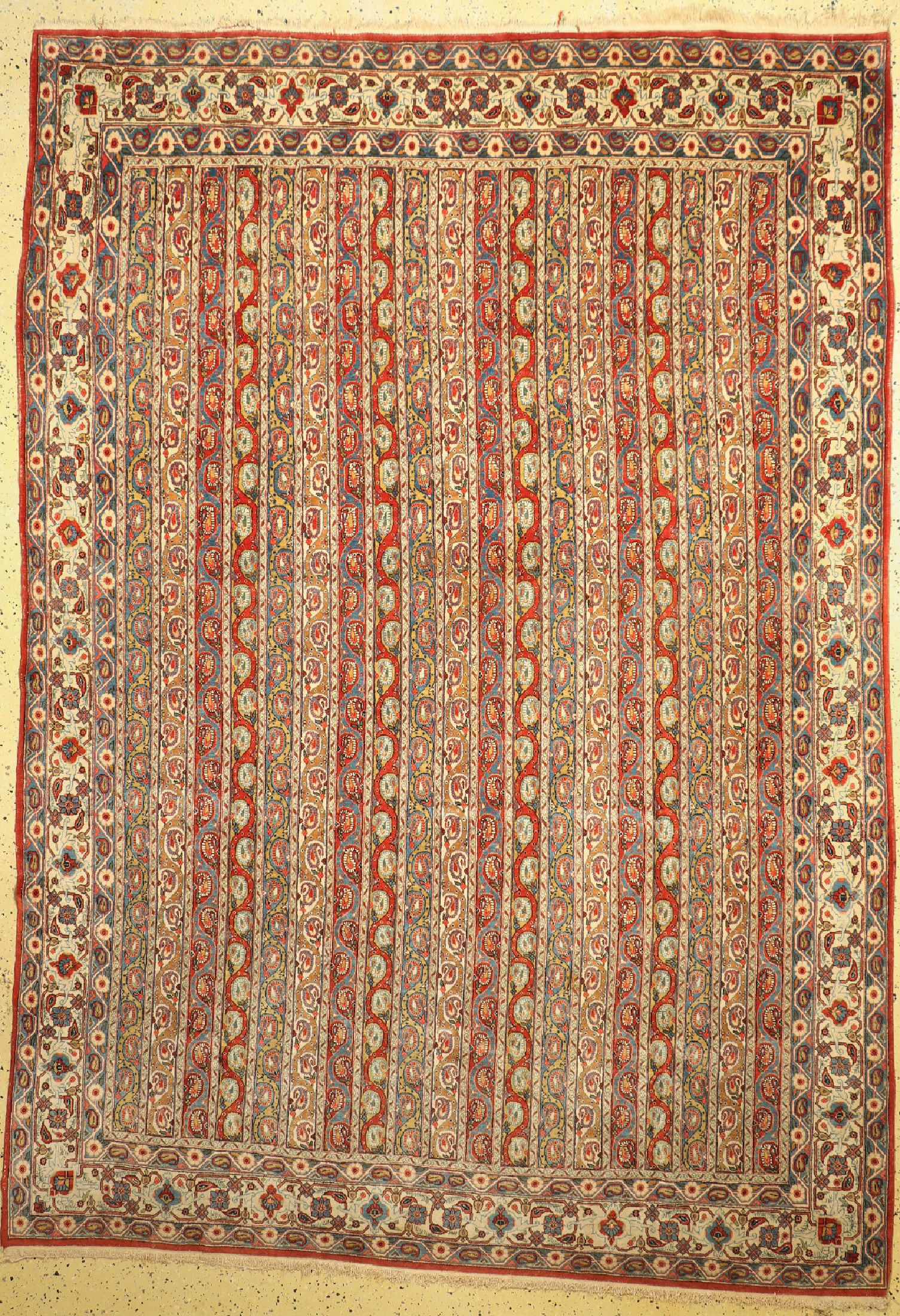 Ghom alt, Persien, um 1950, Wolle auf Baumwolle, ca. 320 x 223 cm, EHZ: 2