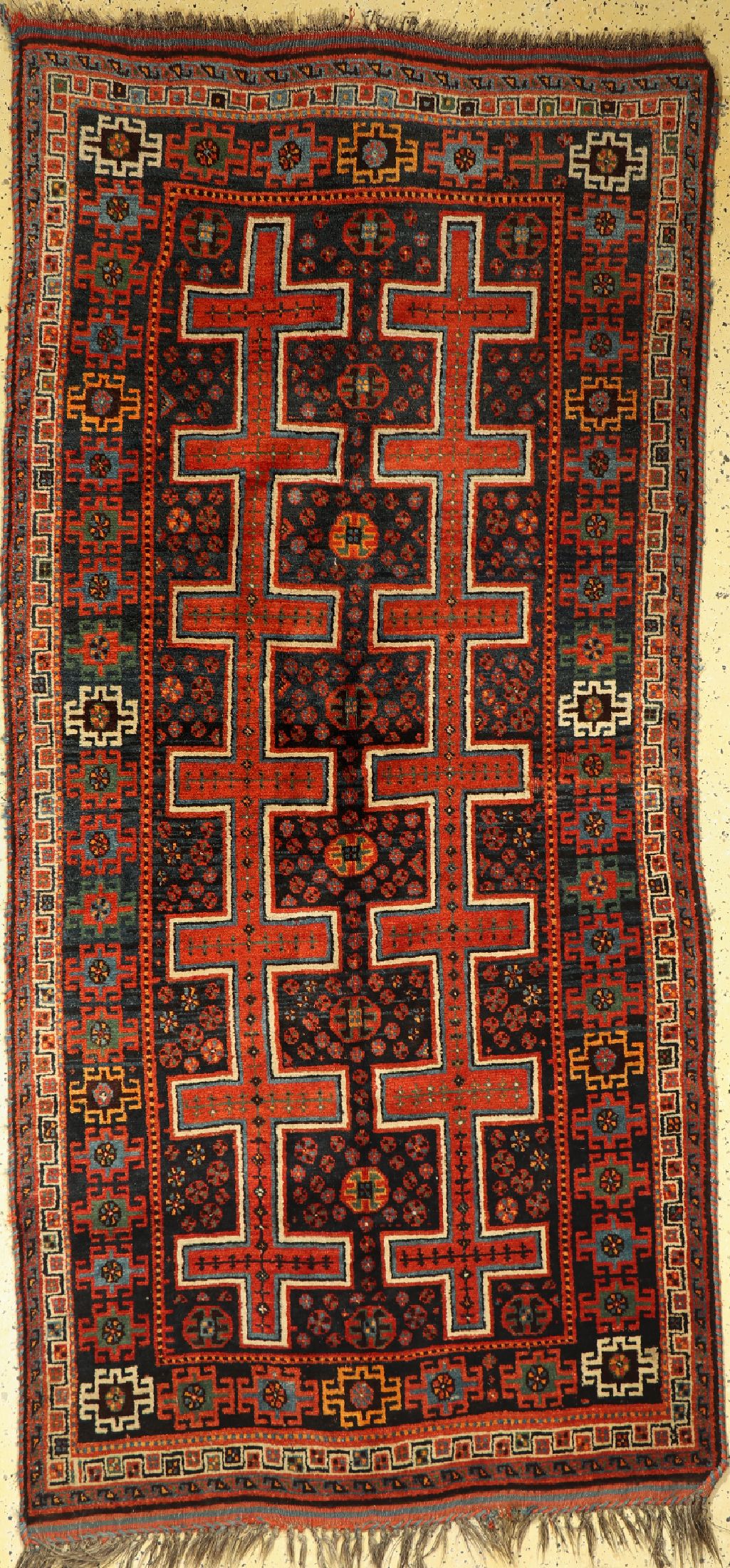 Lori alt, Persien, um 1940, Wolle auf Wolle, ca. 270 x 130 cm, Mottenfraß, EHZ: 2