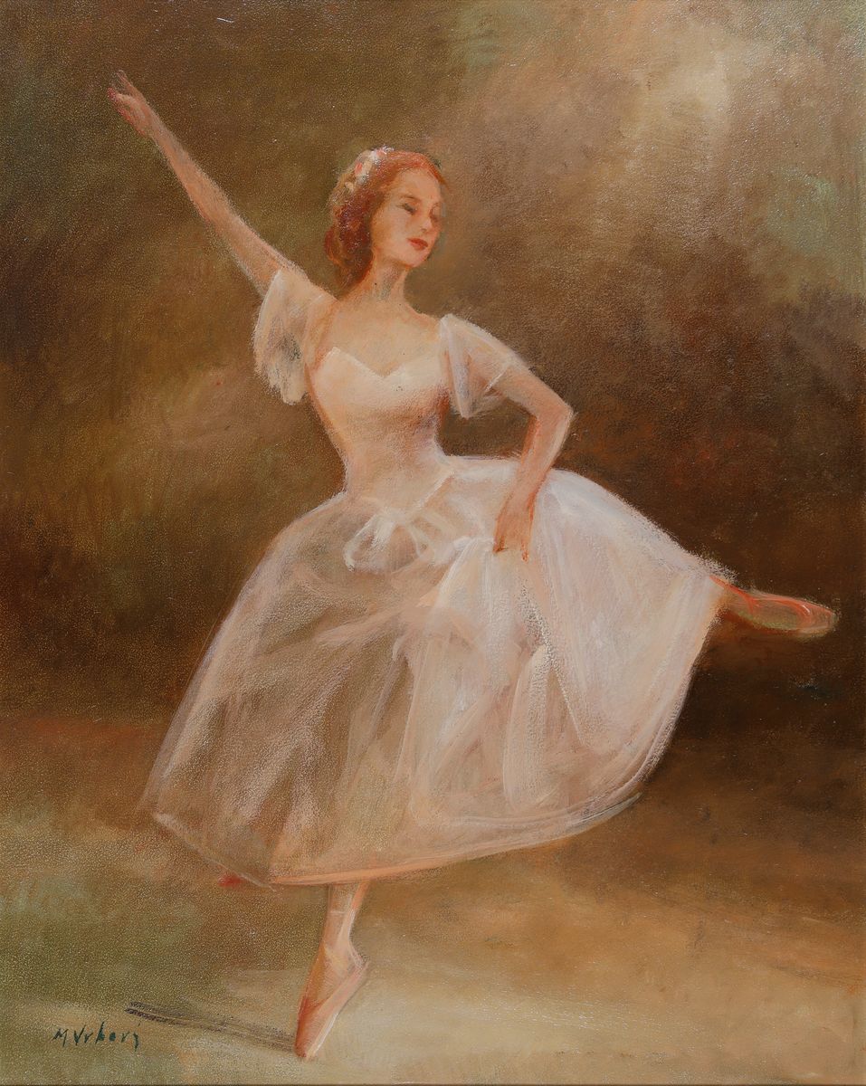 Marie Miloslava Vrbova-Stefkova, 1909 Schinkau/Böhmen-1991 Prag, Studium an der Akademie Prag u. an der Academie des Beaux -Arts Paris, Ballett als ...