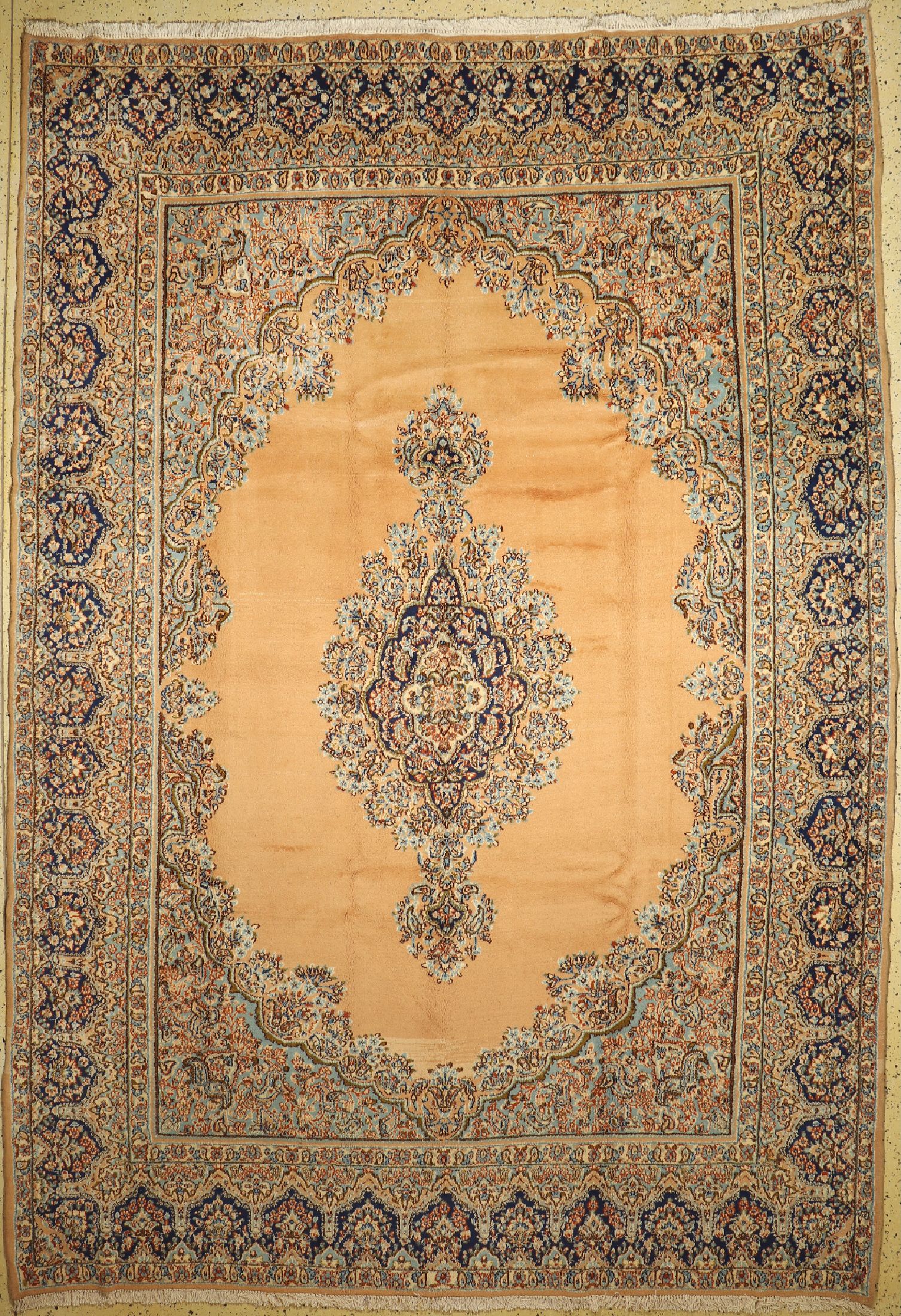 Kerman alt, Persien, um 1960, Wolle auf Baumwolle, ca. 403 x 277 cm, EHZ: 1-2