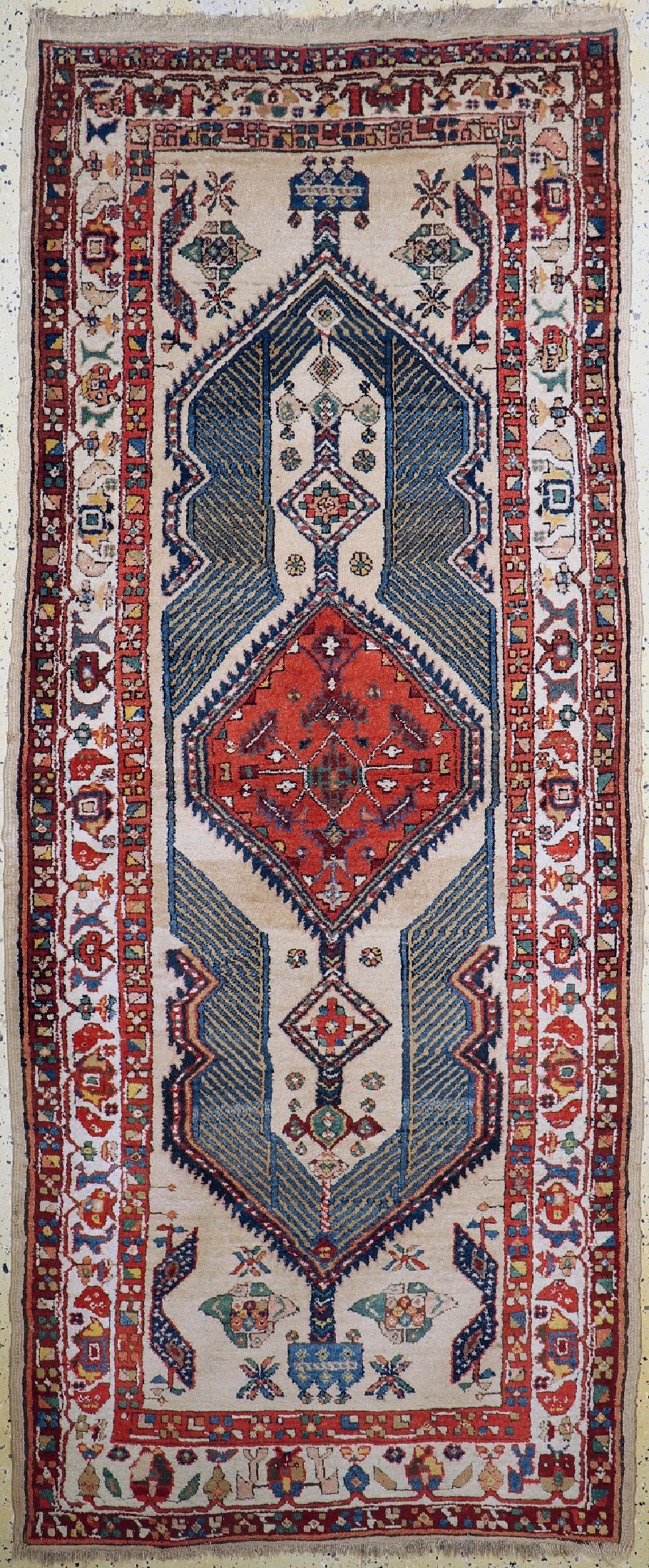 Antiker Sarab, Persien, um 1900 , Wolle auf Wolle, ca. 265 x 114 cm, EHZ: 2