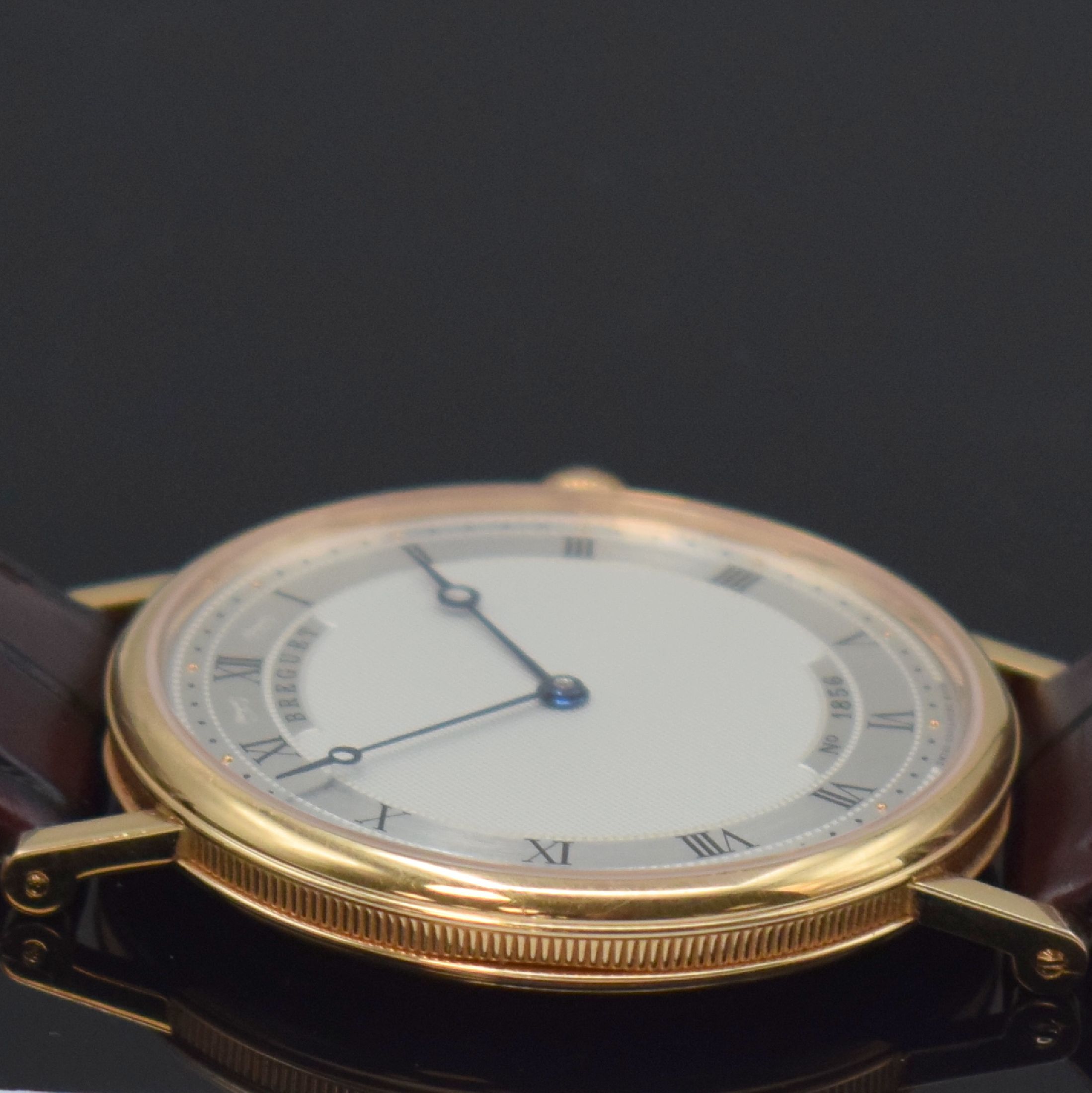 Detail c: BREGUET Classique feine Herrenarmbanduhr in RoseG 750/000 Referenz 5157BR 11 9V6, Schweiz verk. lt. beil. Garantiezertifikat 03/2023, Automatik, ...