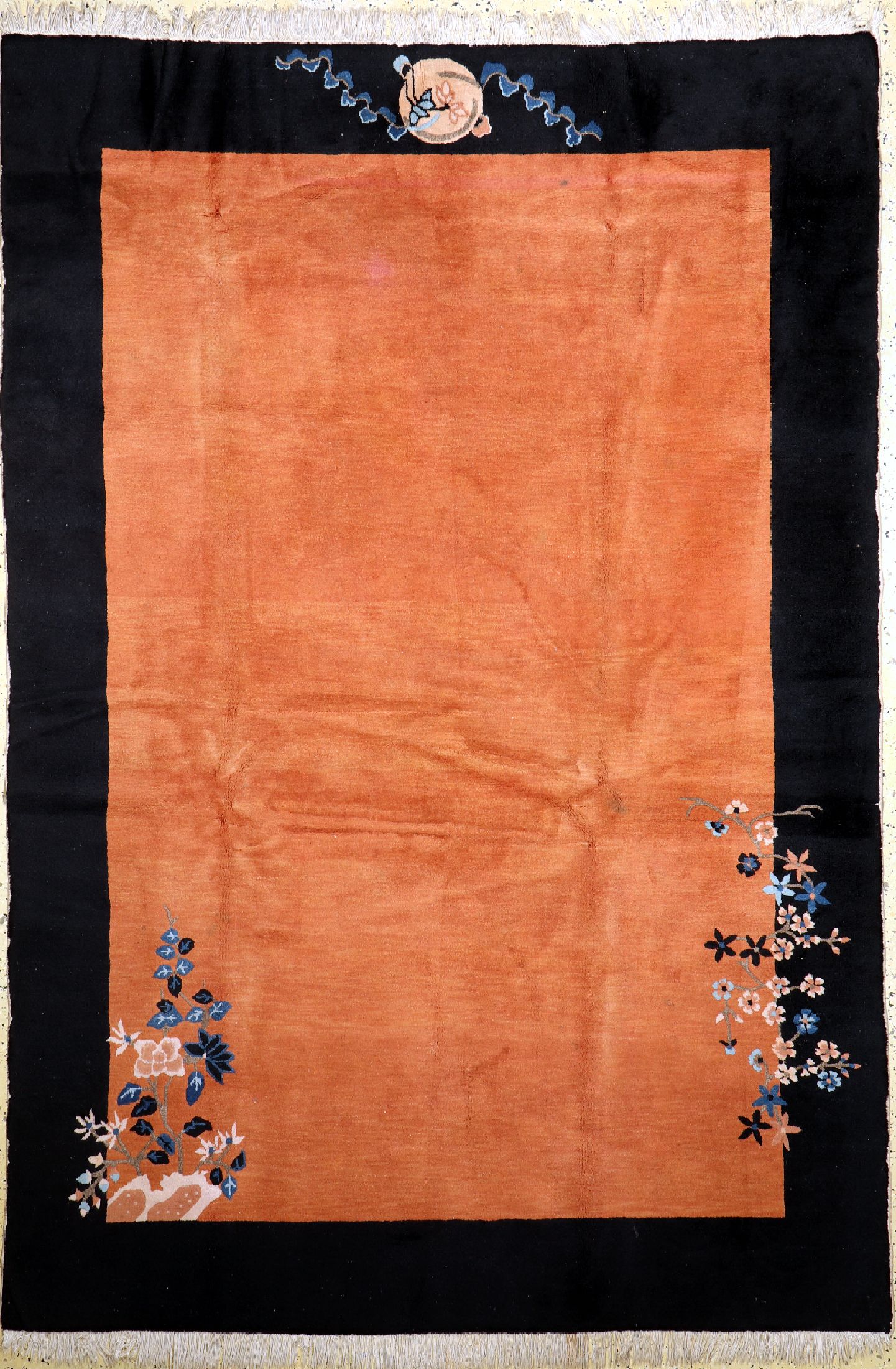 Peking alt, China, um 1940, Wolle auf Baumwolle, ca. 265 x 180 cm, EHZ: 2(kleine Flecken)