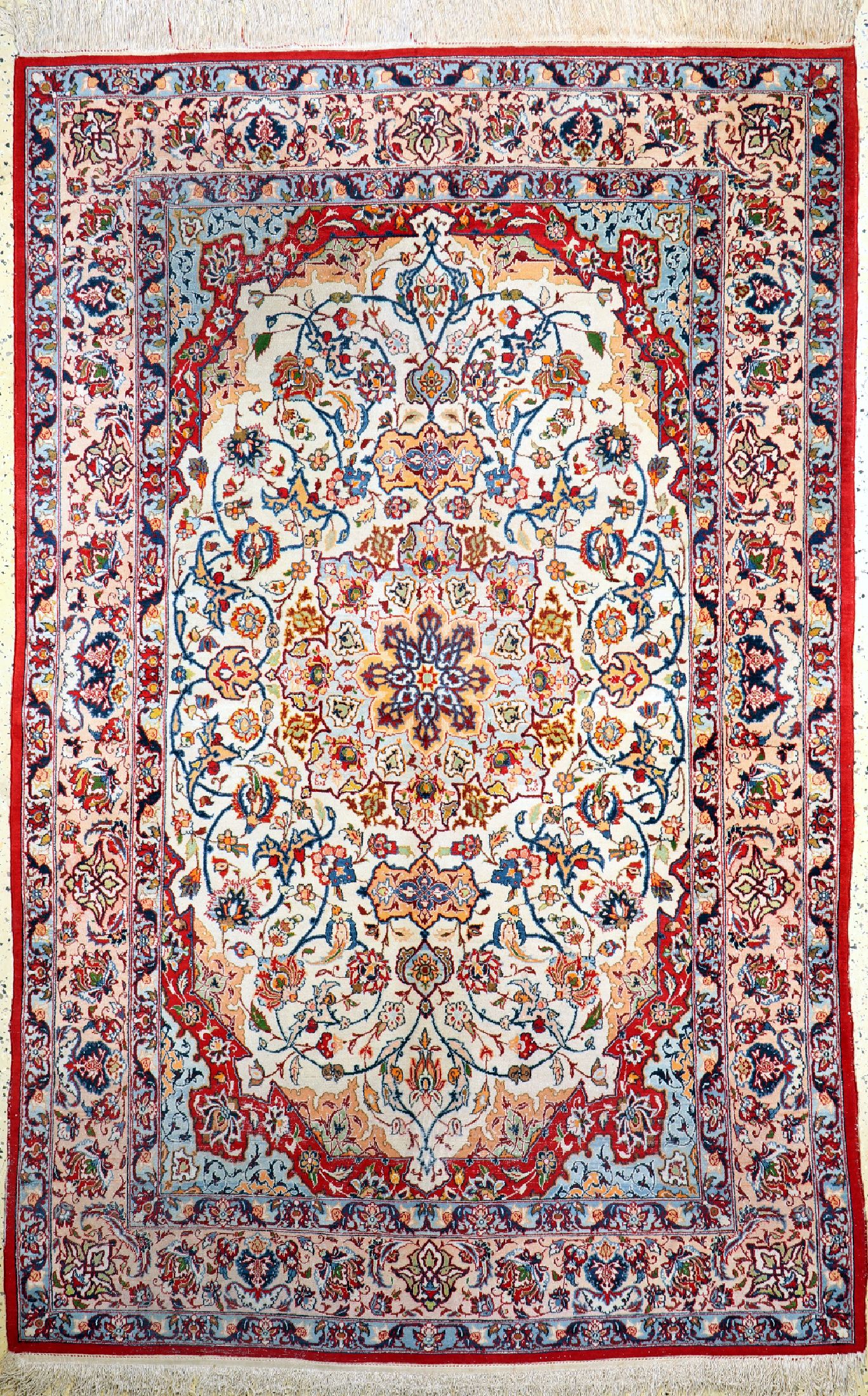 Esfahan Najafabad, Persien, um 1960, Wolle auf Baumwolle, ca. 240 x 157 cm, EHZ: 3
