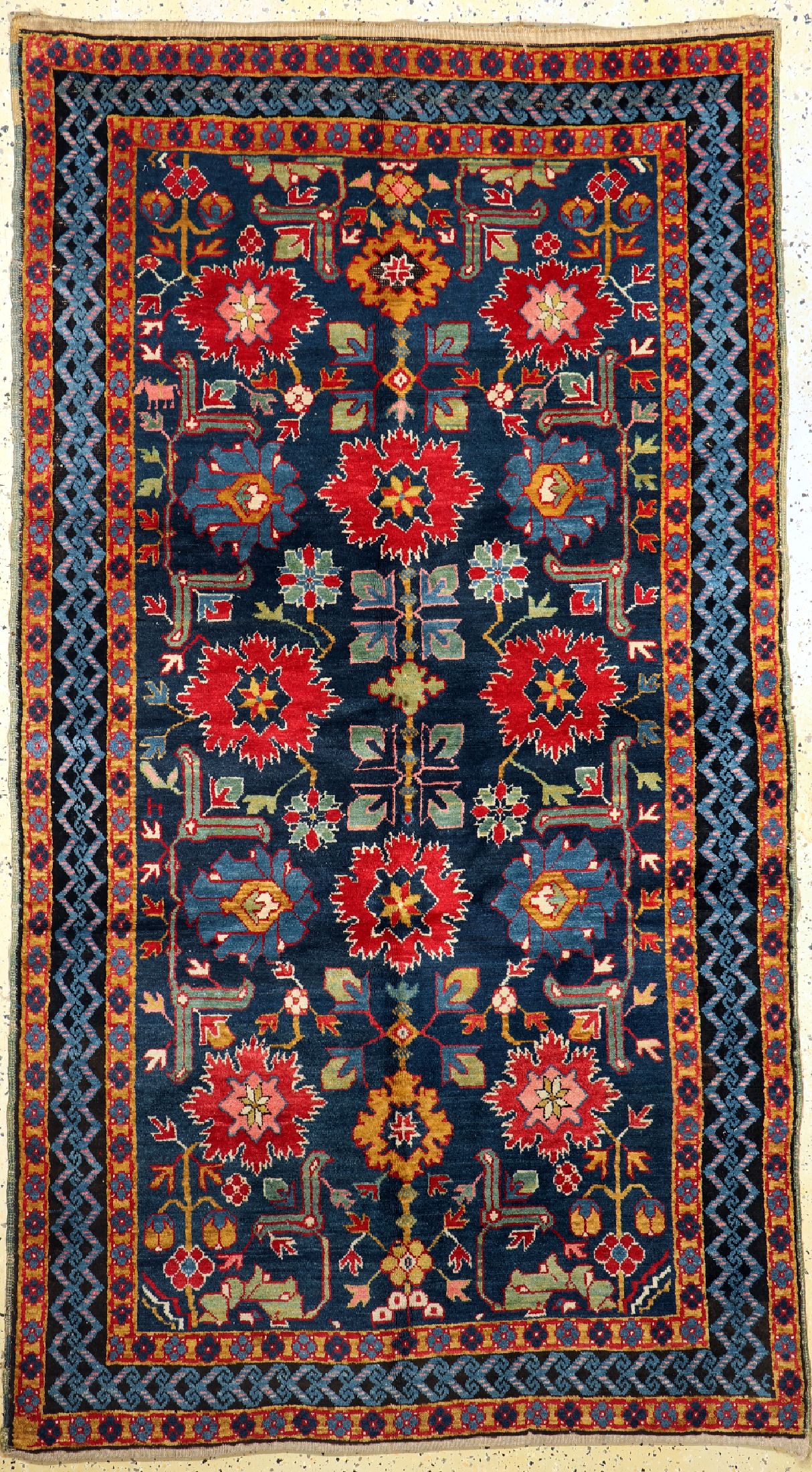 Kordi Dorfteppich, Türkei, um 1940/1950, Wolle auf Wolle, ca. 244 x 140 cm, EHZ: 2
