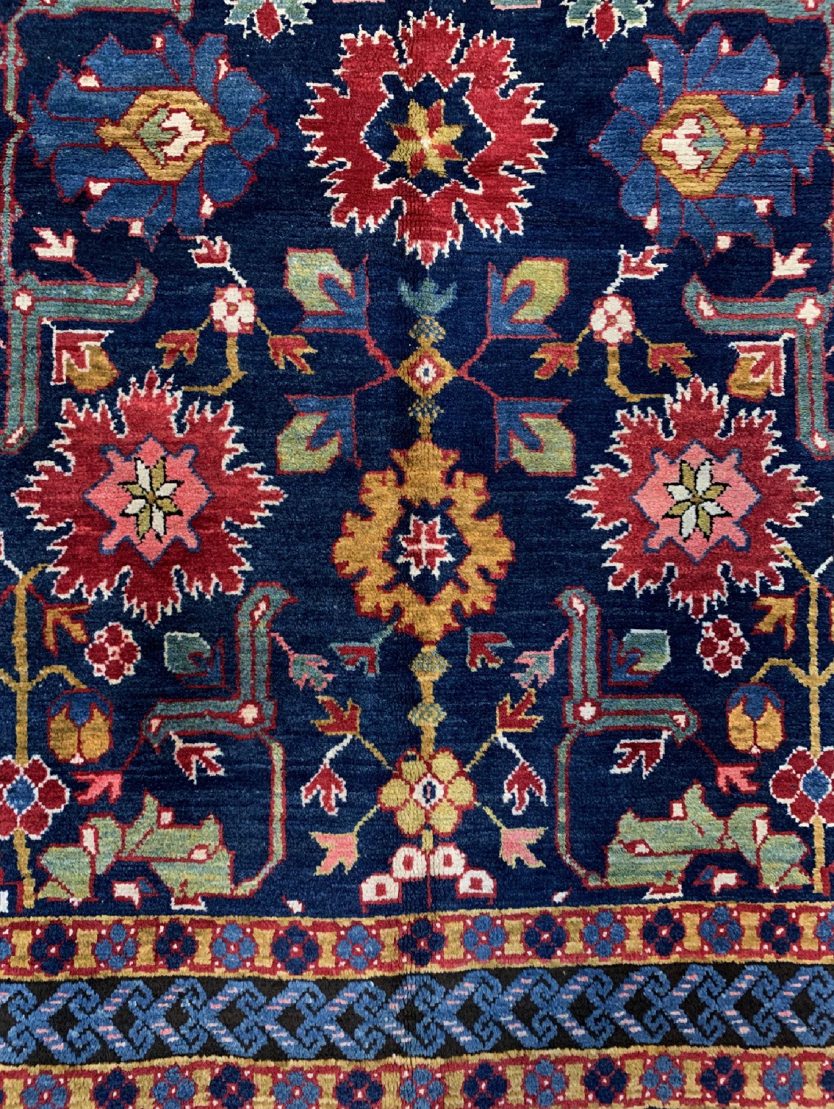Detail b: Kordi Dorfteppich, Türkei, um 1940/1950, Wolle auf Wolle, ca. 244 x 140 cm, EHZ: 2