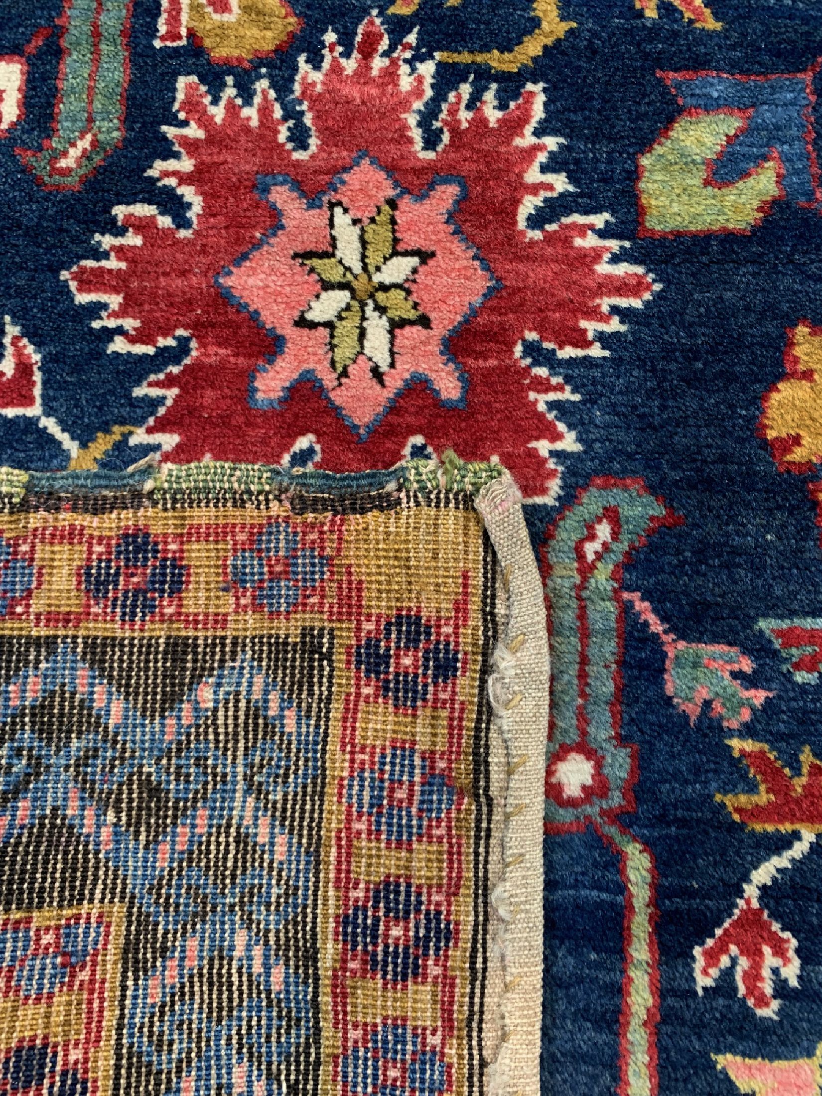Detail d: Kordi Dorfteppich, Türkei, um 1940/1950, Wolle auf Wolle, ca. 244 x 140 cm, EHZ: 2