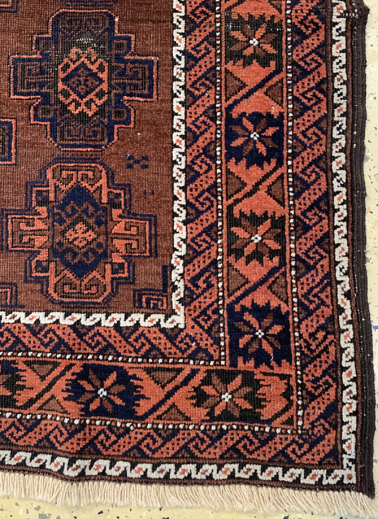 Detail a: 2 Lots Belutsch antik, Persien, 19.Jhd, Wolle auf Wolle, ca. 196 x 105 cm, EHZ: 4