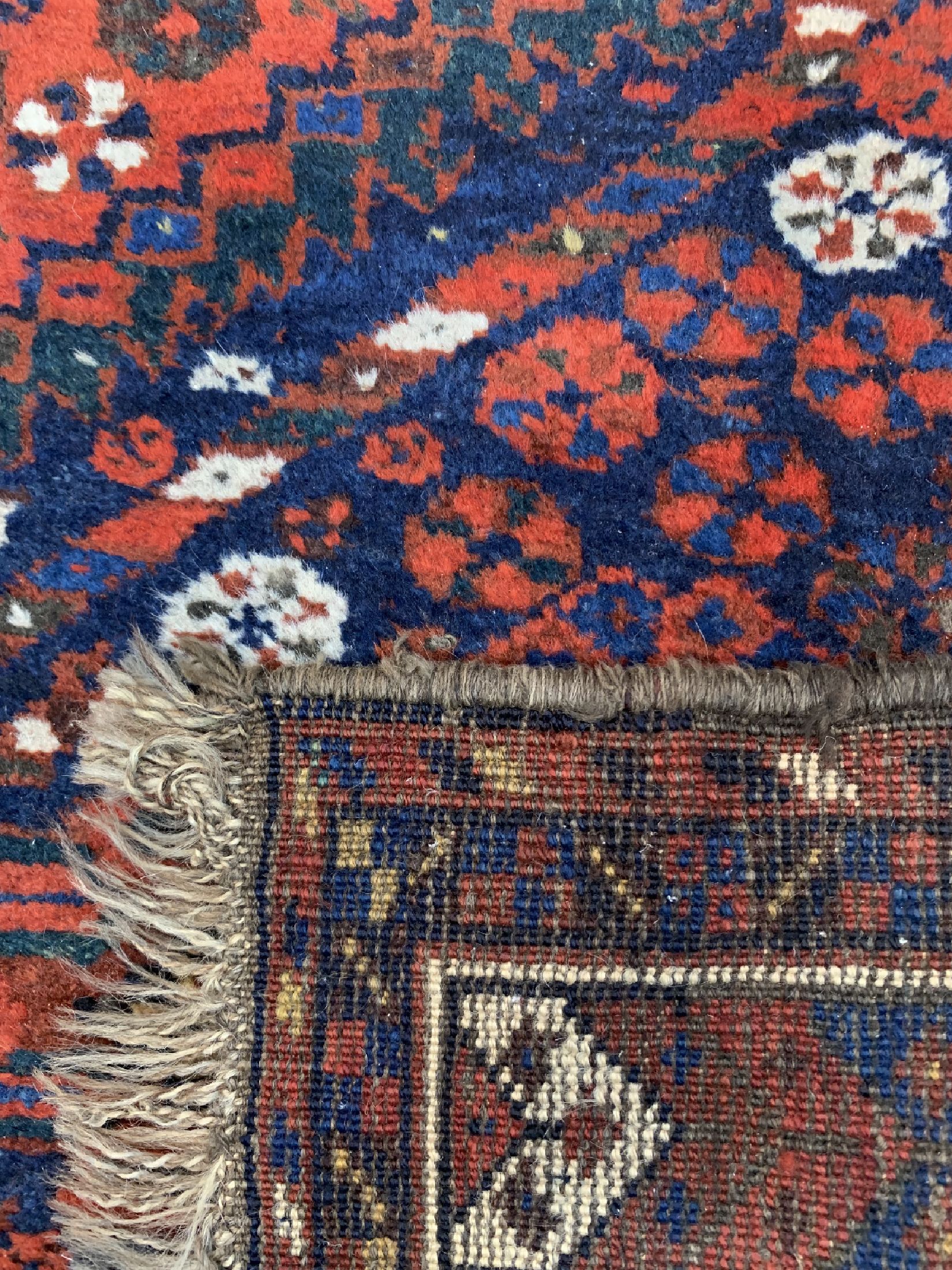 Detail d: Schiraz alt, Persien, um 1930, Wolle auf Wolle, ca. 200 x 160 cm, EHZ: 2