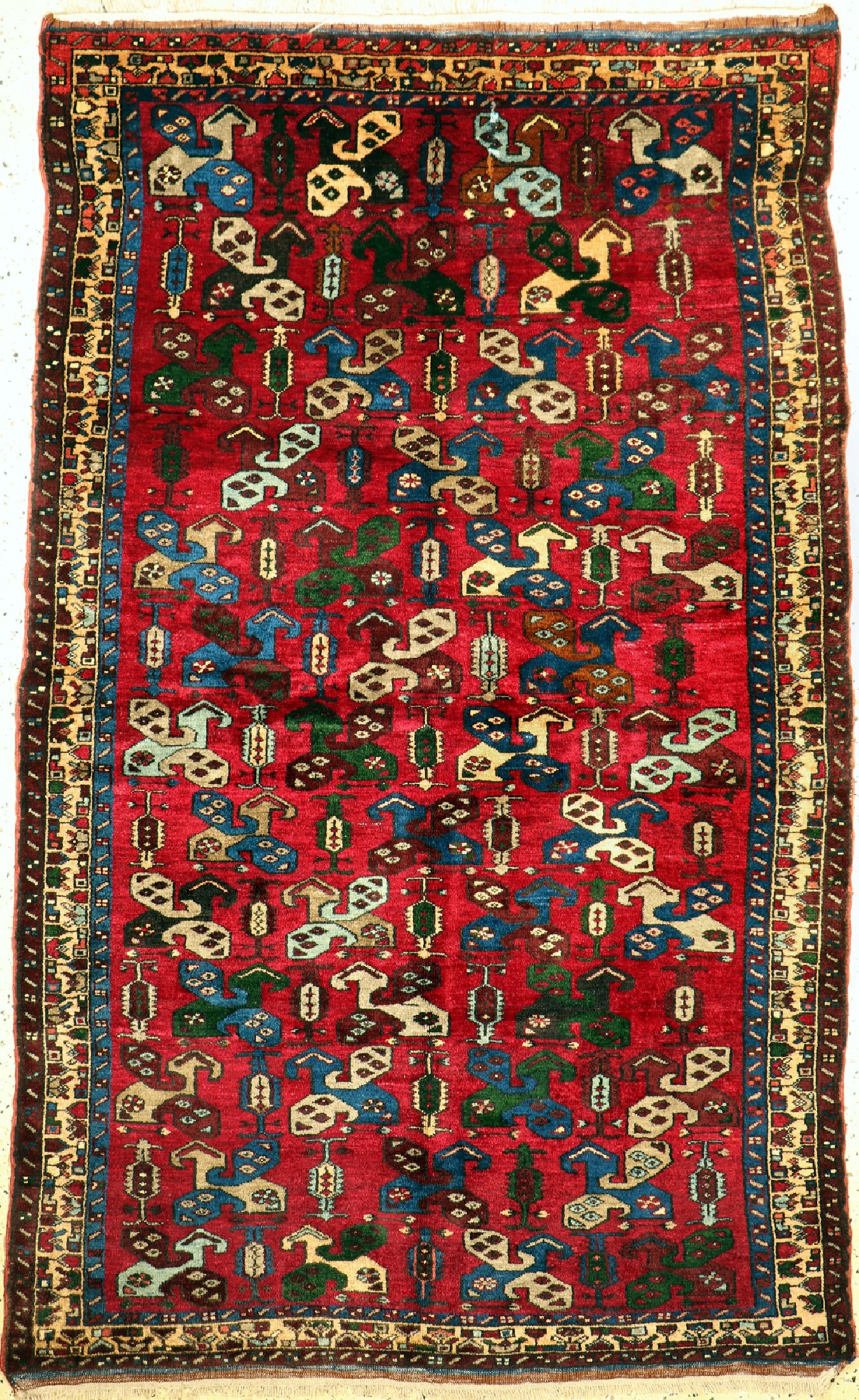 Yürük alt, Türkei, um 1960, Wolle auf Wolle, ca. 240 x 150 cm, EHZ: 2