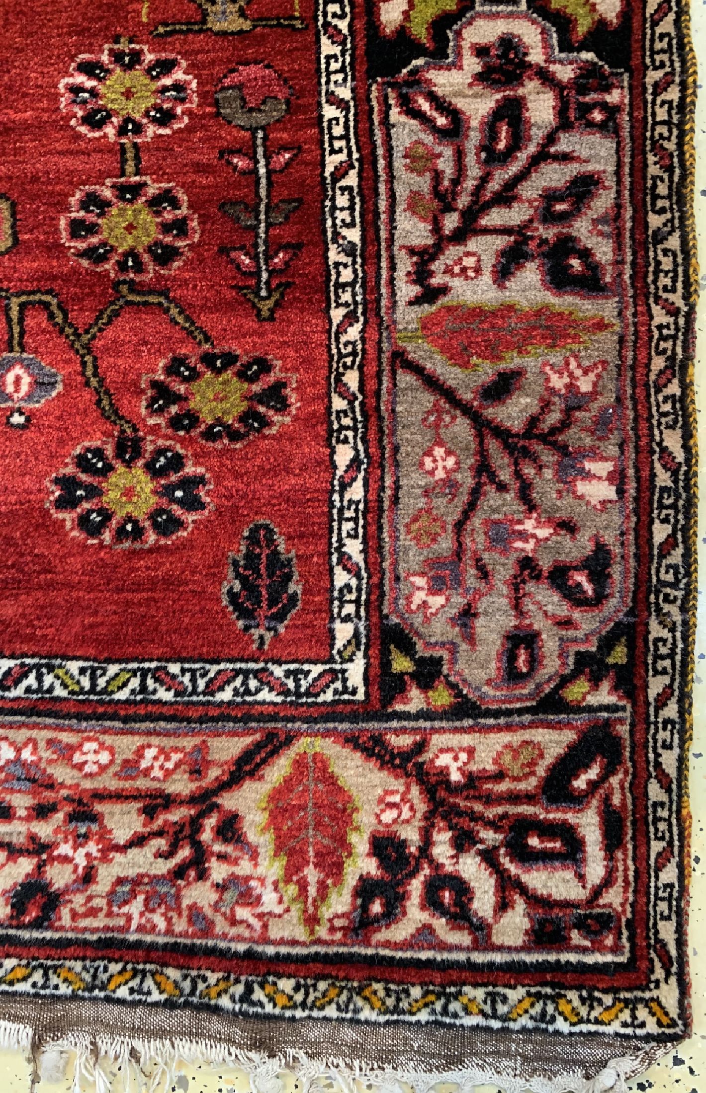Detail a: Kurt alt, Türkei, um 1960, Wolle auf Baumwolle, ca. 240 x 110 cm, EHZ: 2