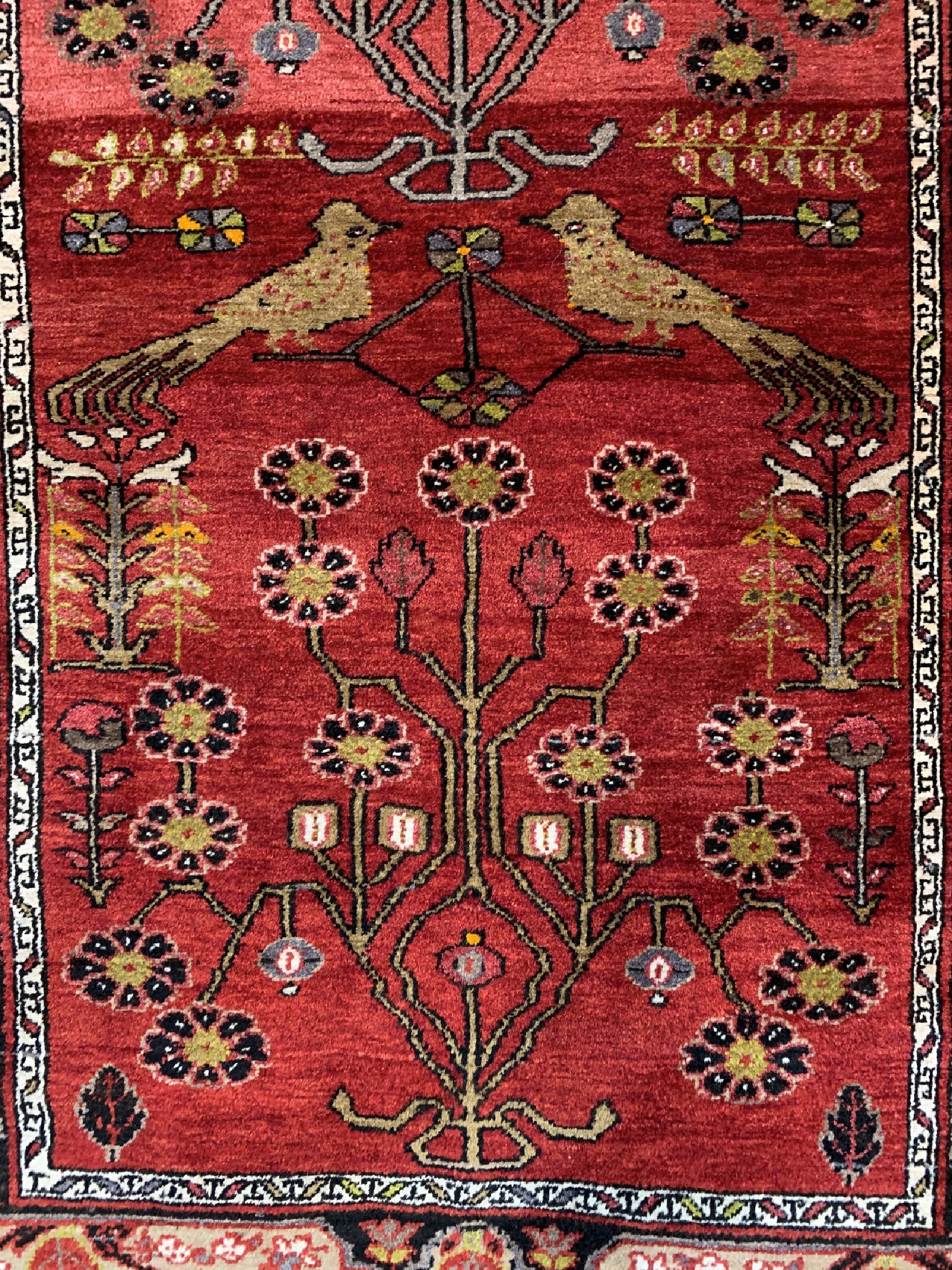 Detail b: Kurt alt, Türkei, um 1960, Wolle auf Baumwolle, ca. 240 x 110 cm, EHZ: 2
