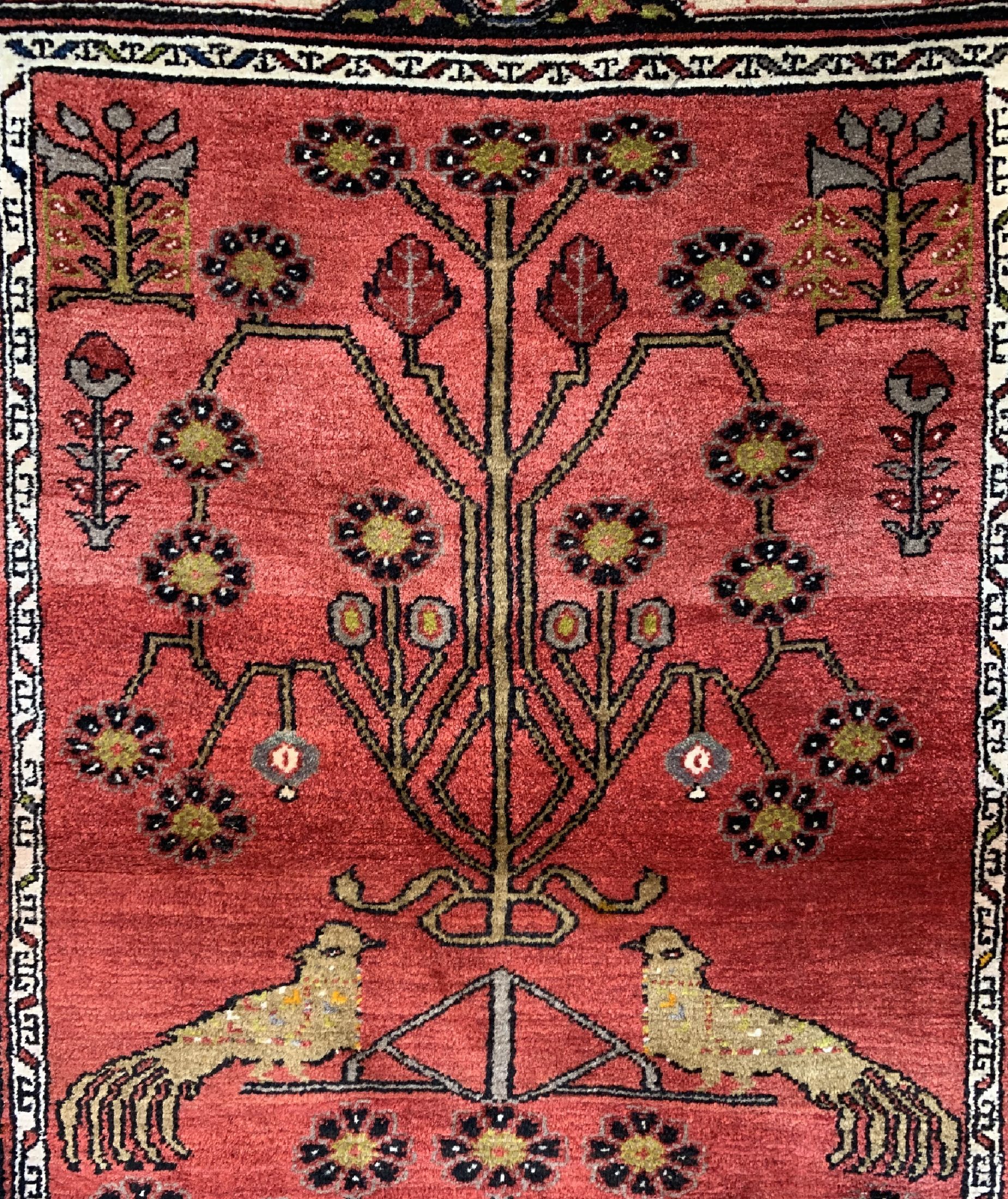 Detail d: Kurt alt, Türkei, um 1960, Wolle auf Baumwolle, ca. 240 x 110 cm, EHZ: 2