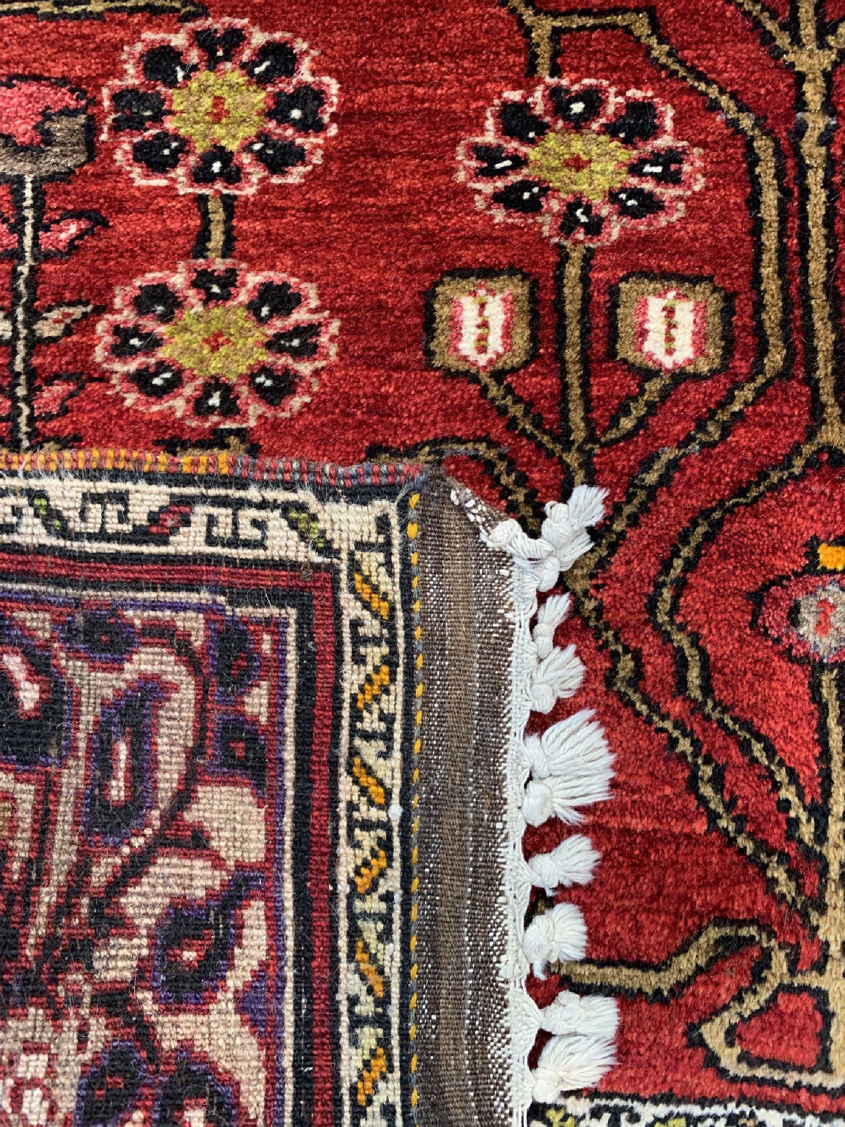 Detail e: Kurt alt, Türkei, um 1960, Wolle auf Baumwolle, ca. 240 x 110 cm, EHZ: 2