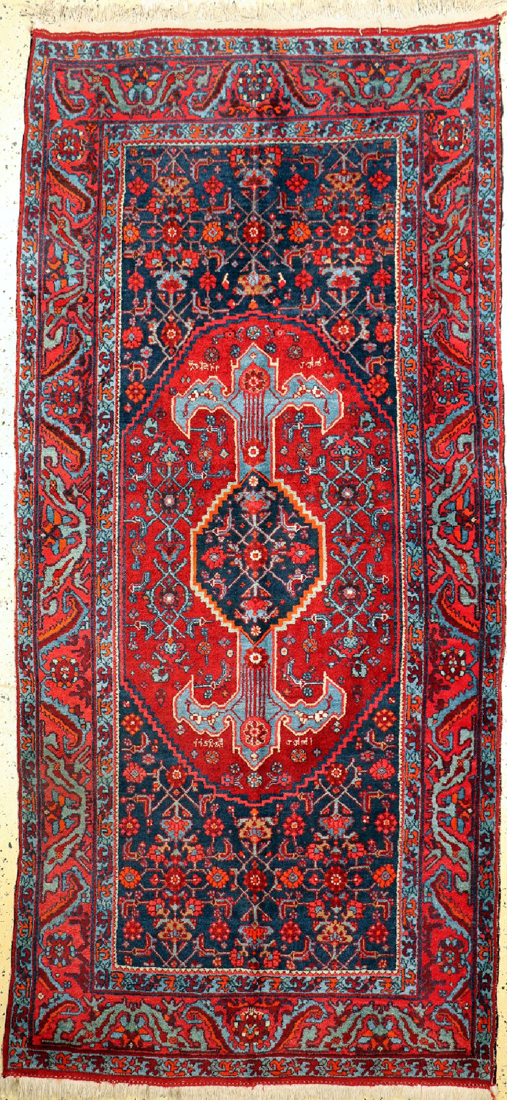 Kordi alt, Persien, datiert 1344(1965), Wolle auf Baumwolle, ca. 290 x 133 cm, EHZ: 2