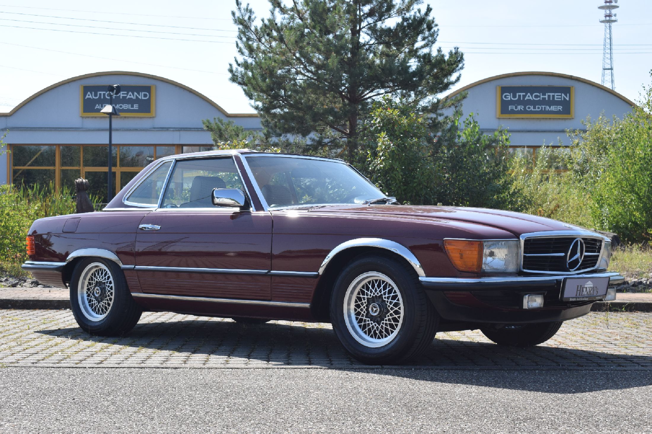 Mercedes Benz 280 SL, EZ 04/1984, Fahrgestellnummer: WDB1070421A012224, deutsche Erstauslieferung, Laufleistung ca. 160.000 km abgelesen, HU 08/2025, ...