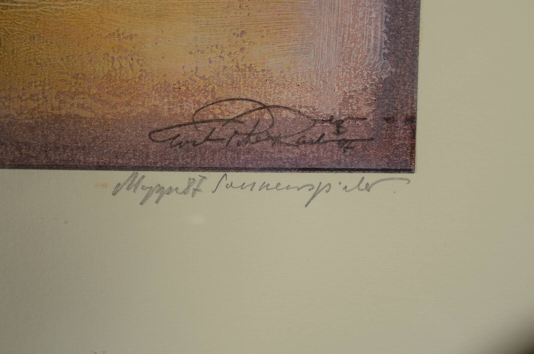 Detail a: Ernst Peter Rade, geb. 1938 Heidenau, ausgebildet bei Prof. Karl Rade in Dresden, Studium an der Fachschule für Gestaltung Dortmund, sowie beim ...