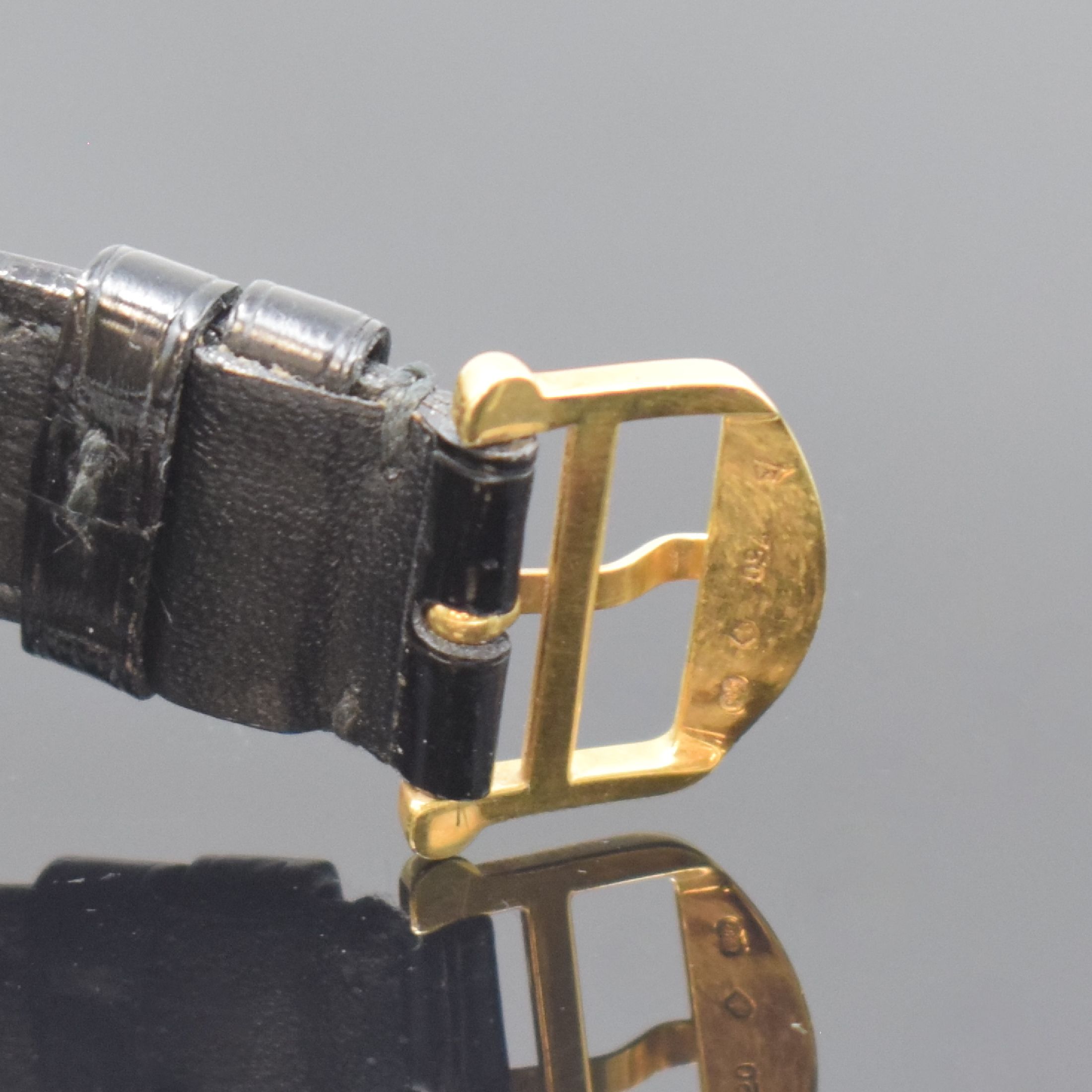 Detail c: IWC feiner astronomischer Armbandchronograph Modell Da Vinci mit ewigem Kalender Referenz 3750 in GG 750/000, Schweiz um 1990, Automatik, orig. ...