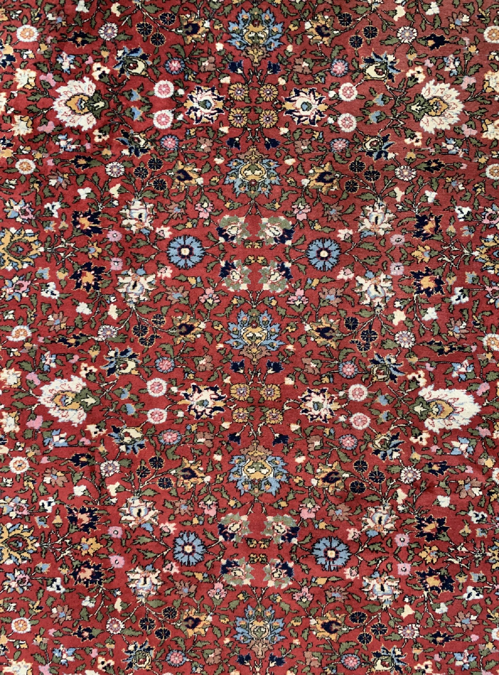 Detail b: Hereke signiert , Türkei, um 1960, Wolle auf Baumwolle, ca. 310 x 240 cm, EHZ: 2
