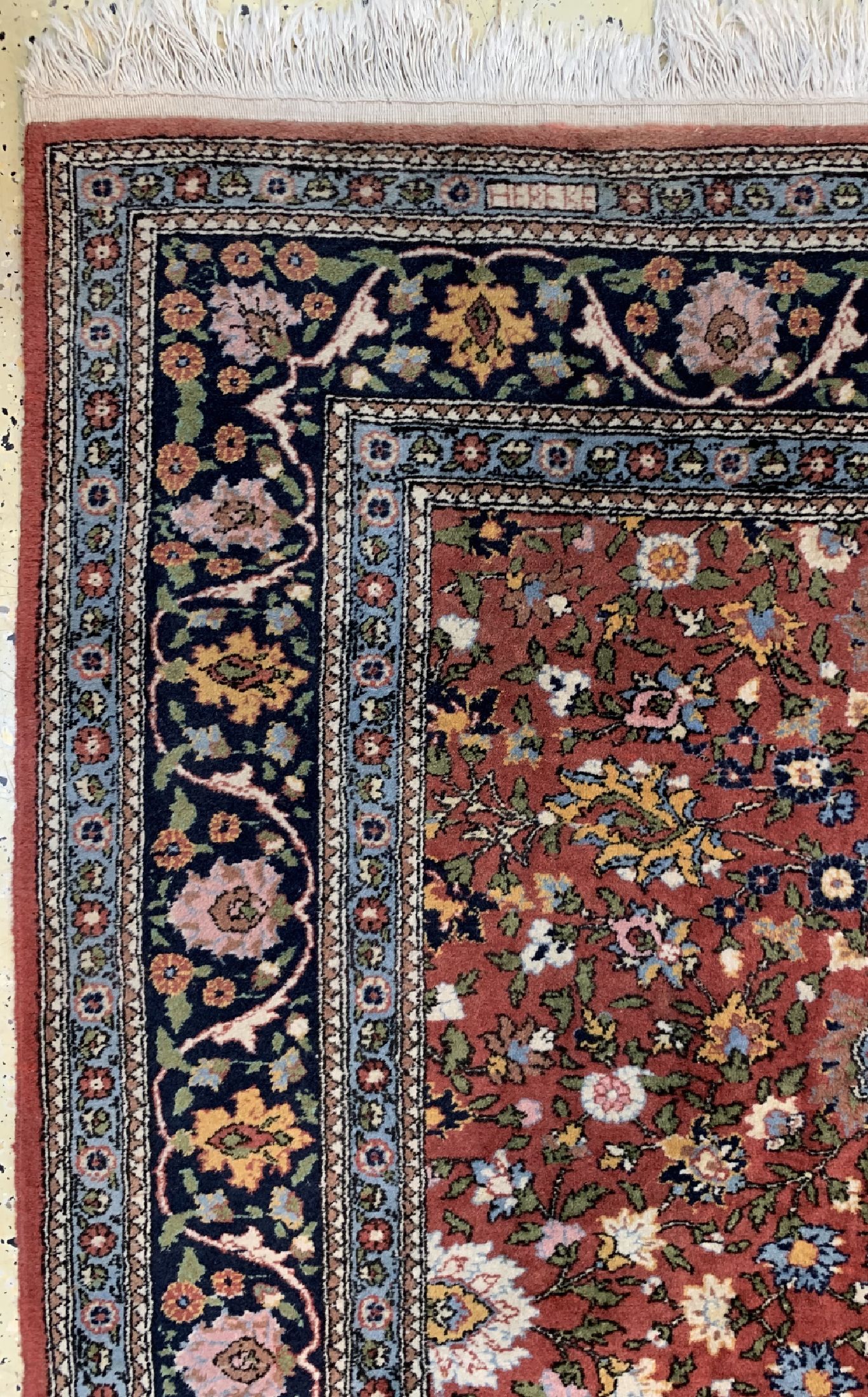 Detail c: Hereke signiert , Türkei, um 1960, Wolle auf Baumwolle, ca. 310 x 240 cm, EHZ: 2