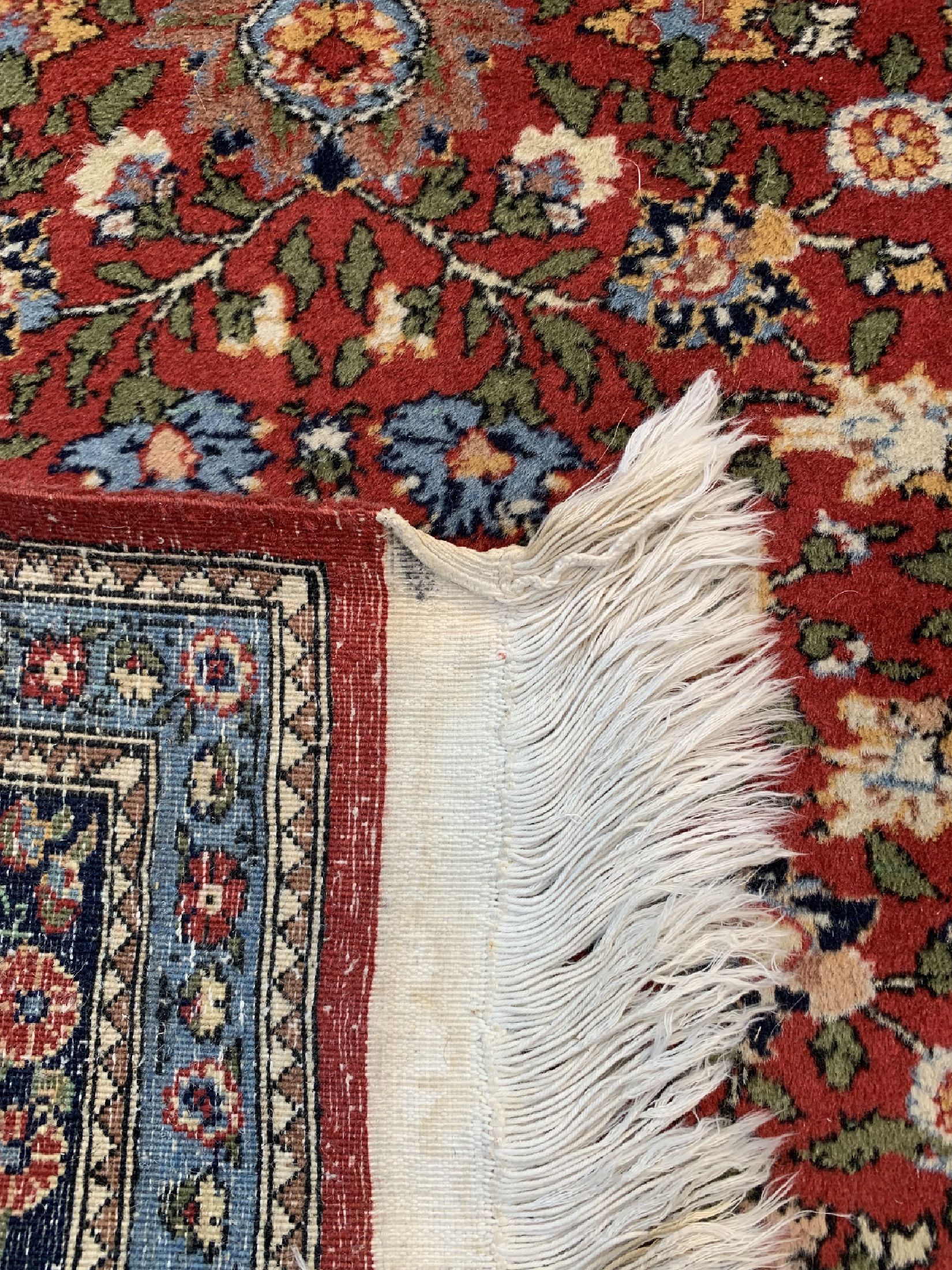 Detail e: Hereke signiert , Türkei, um 1960, Wolle auf Baumwolle, ca. 310 x 240 cm, EHZ: 2