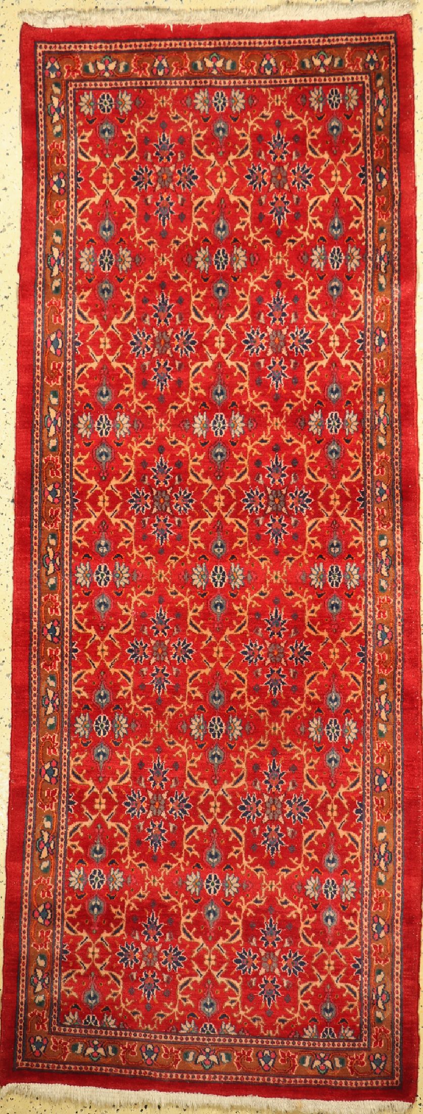Mesched alt, Persien, ca. 50 Jahre, Wolle auf Baumwolle, ca. 255 x 100 cm, EHZ: 2