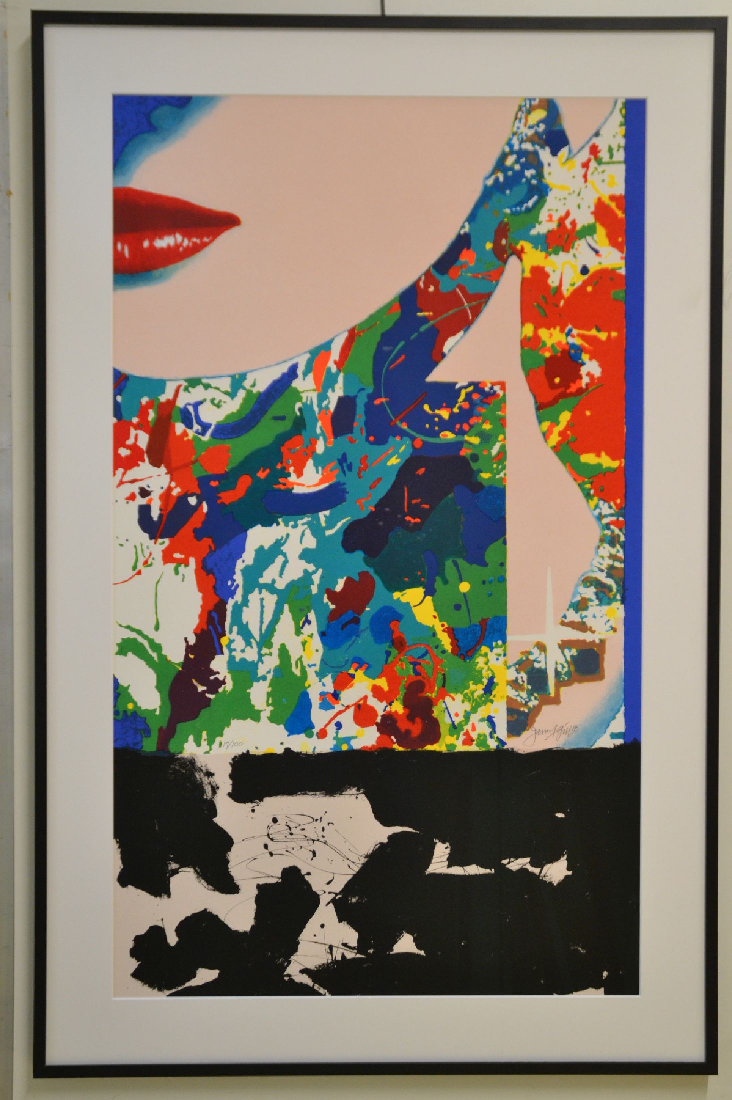 James Francis Gill, geb. 1934 Tahoka, Texas,Farbserigraphie auf Bütten, "Reflection in theArts", 2018, Ed. 19/100, handsigniert, Blatt ...