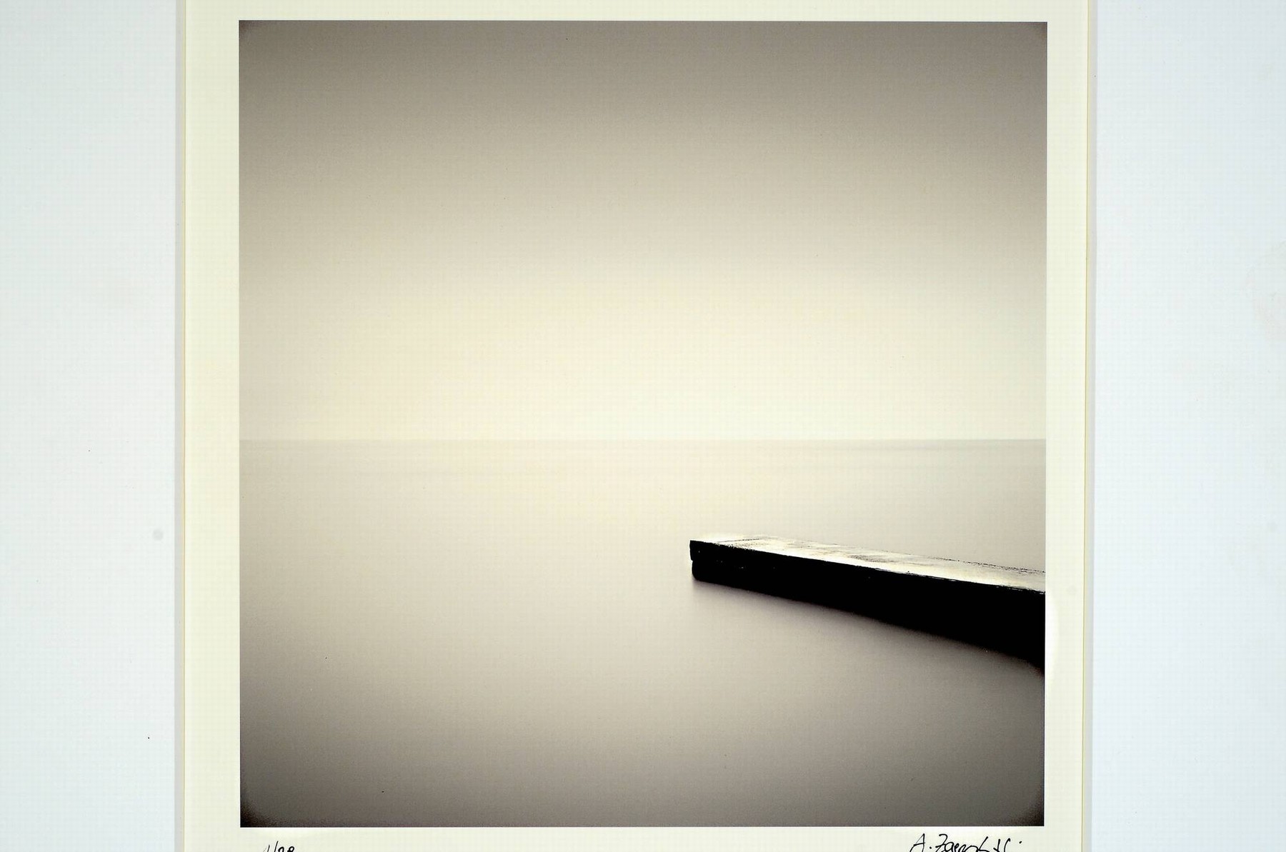Detail l: Arkadius Zagrabski, geb. 1977 Bromberg, 2 Fotografien, Fotoabzug auf Baryt, "Le Mid 8,France 2009" "San Giorgio Maggiore, Study 2, ...