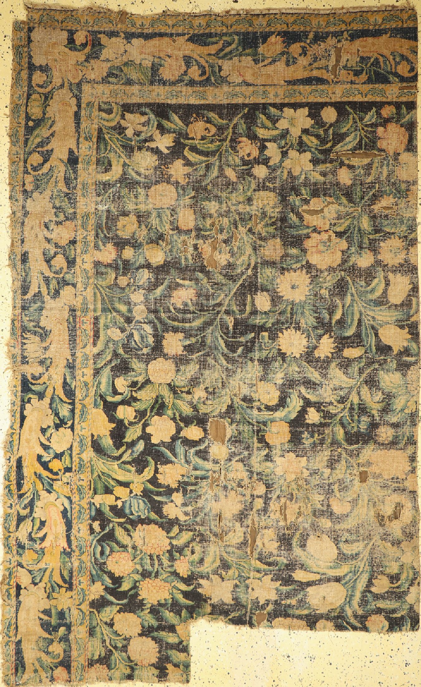 Früher Louis Carpet(Fragment) , Frankreich, 18.Jhd, Wolle auf Baumwolle, ca. 264 x 165 cm, EHZ: 4