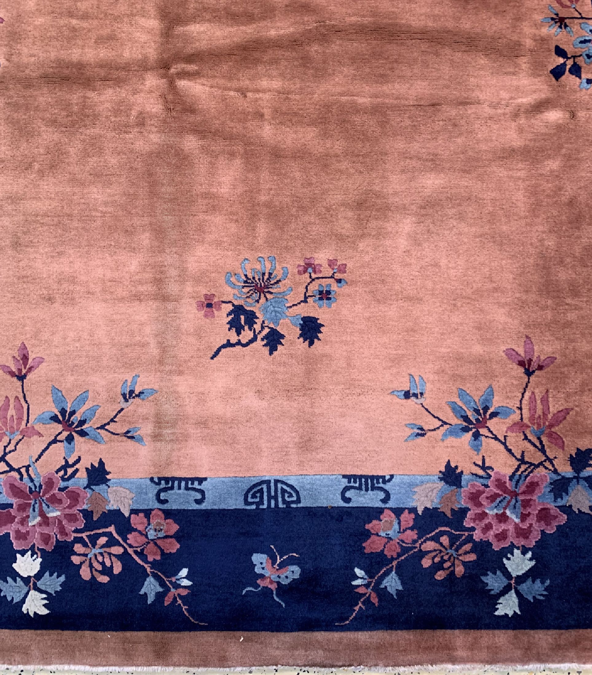 Detail b: Antiker Peking, China, um 1900, Manchester-Korkwolle, ca. 355 x 280 cm, EHZ: 1-2
