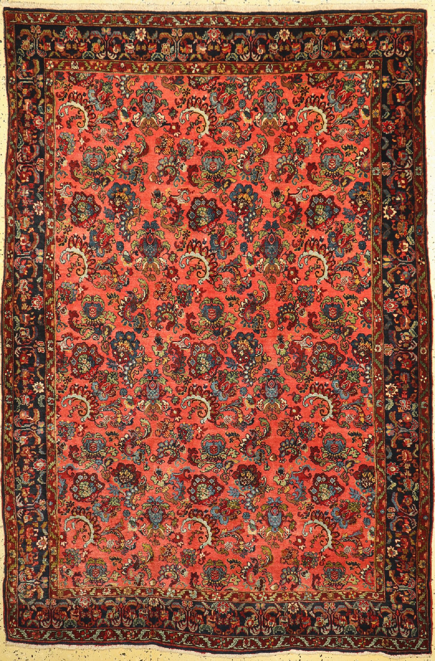 Bidjar alt, Persien, um 1940, Wolle auf Baumwolle, ca. 220 x 150 cm, EHZ: 2