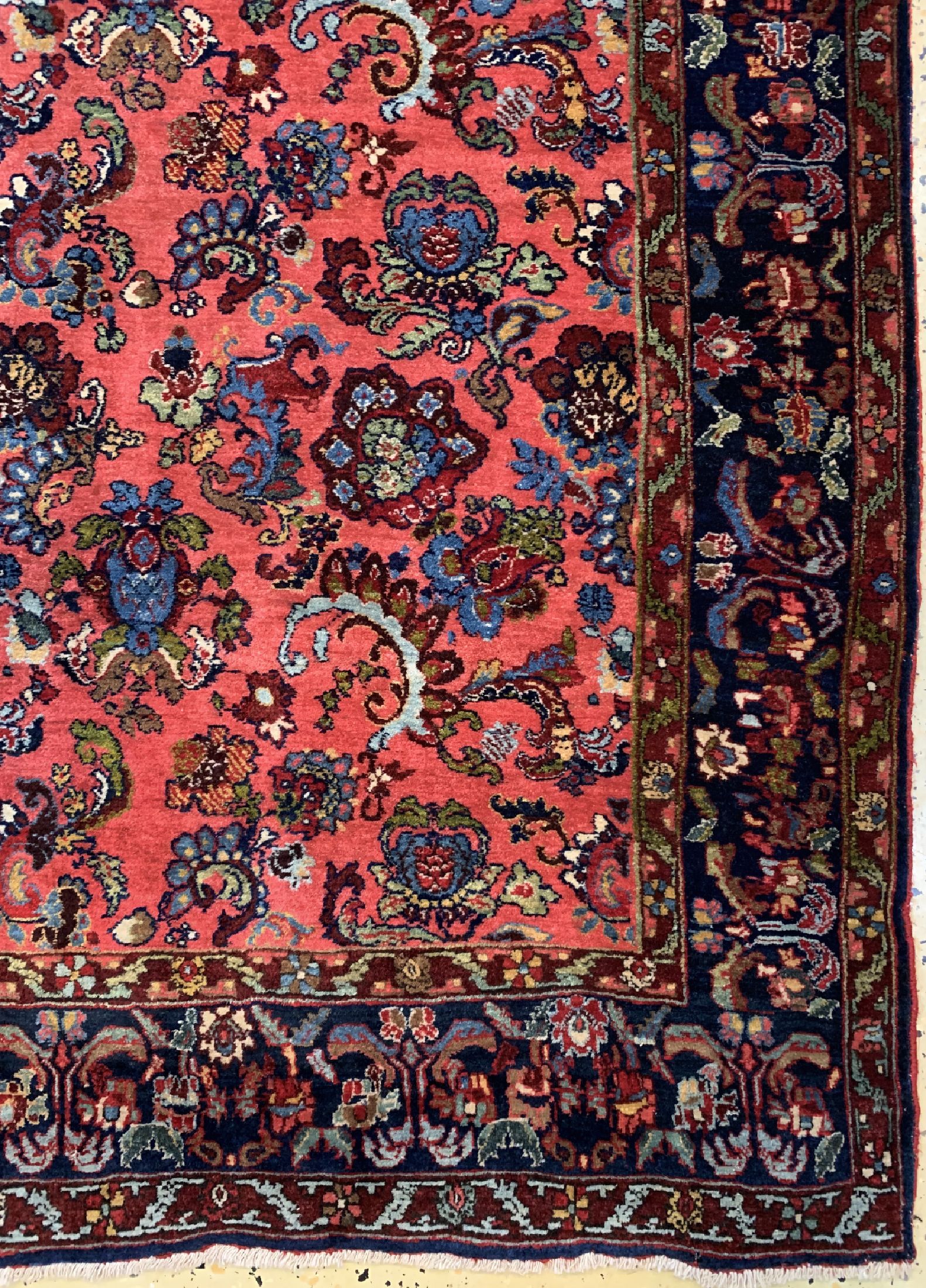 Detail a: Bidjar alt, Persien, um 1940, Wolle auf Baumwolle, ca. 220 x 150 cm, EHZ: 2