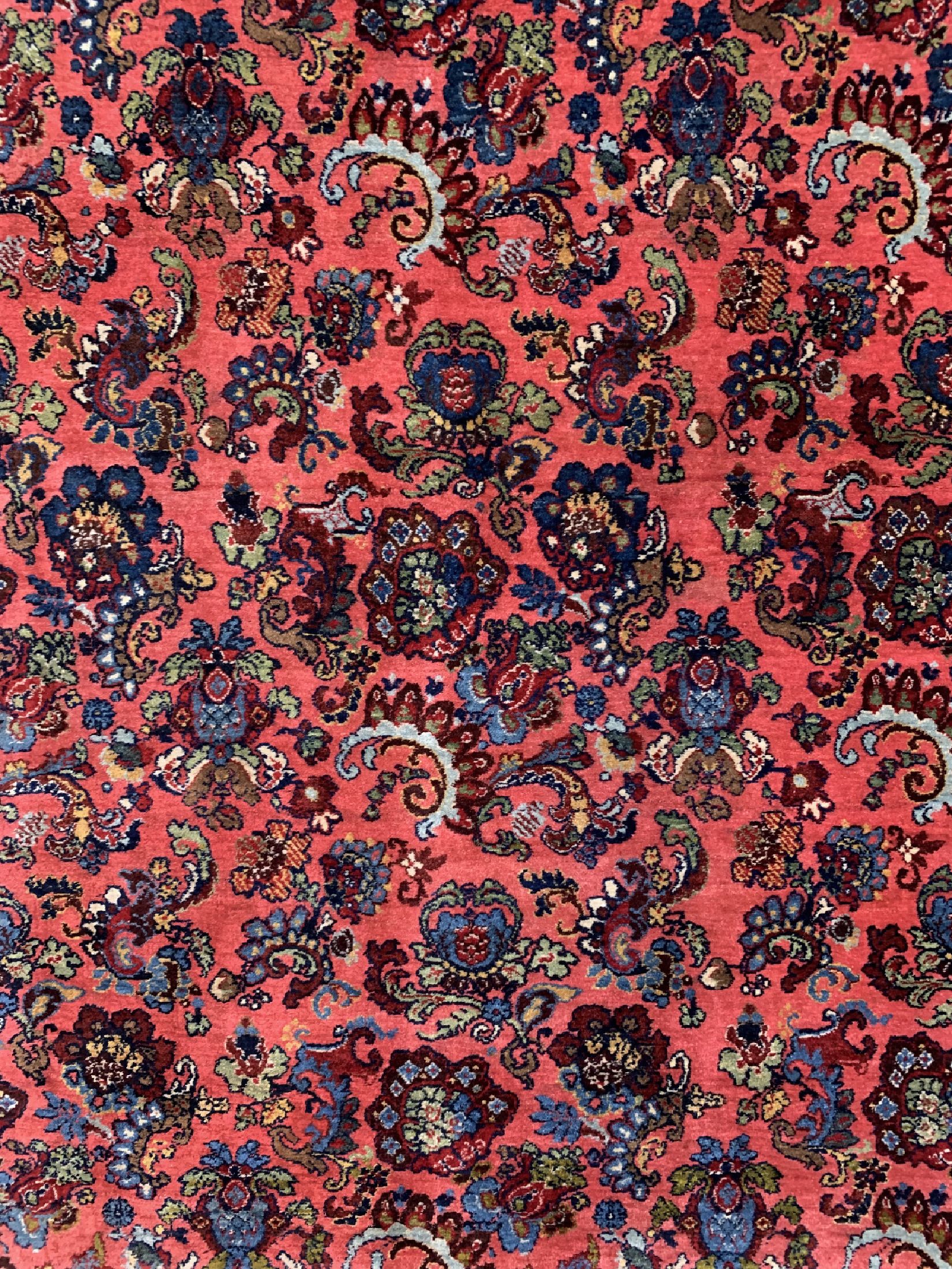 Detail c: Bidjar alt, Persien, um 1940, Wolle auf Baumwolle, ca. 220 x 150 cm, EHZ: 2