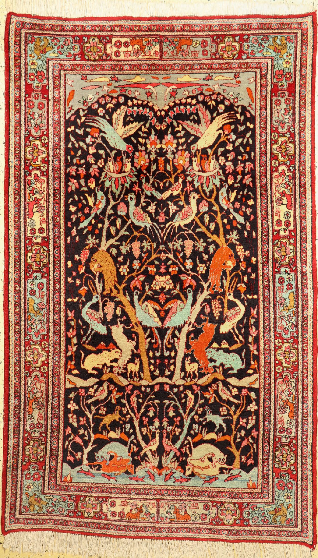 Bidjar alt, Persien, um 1940, Wolle auf Baumwolle, ca. 220 x 130 cm, EHZ: 2