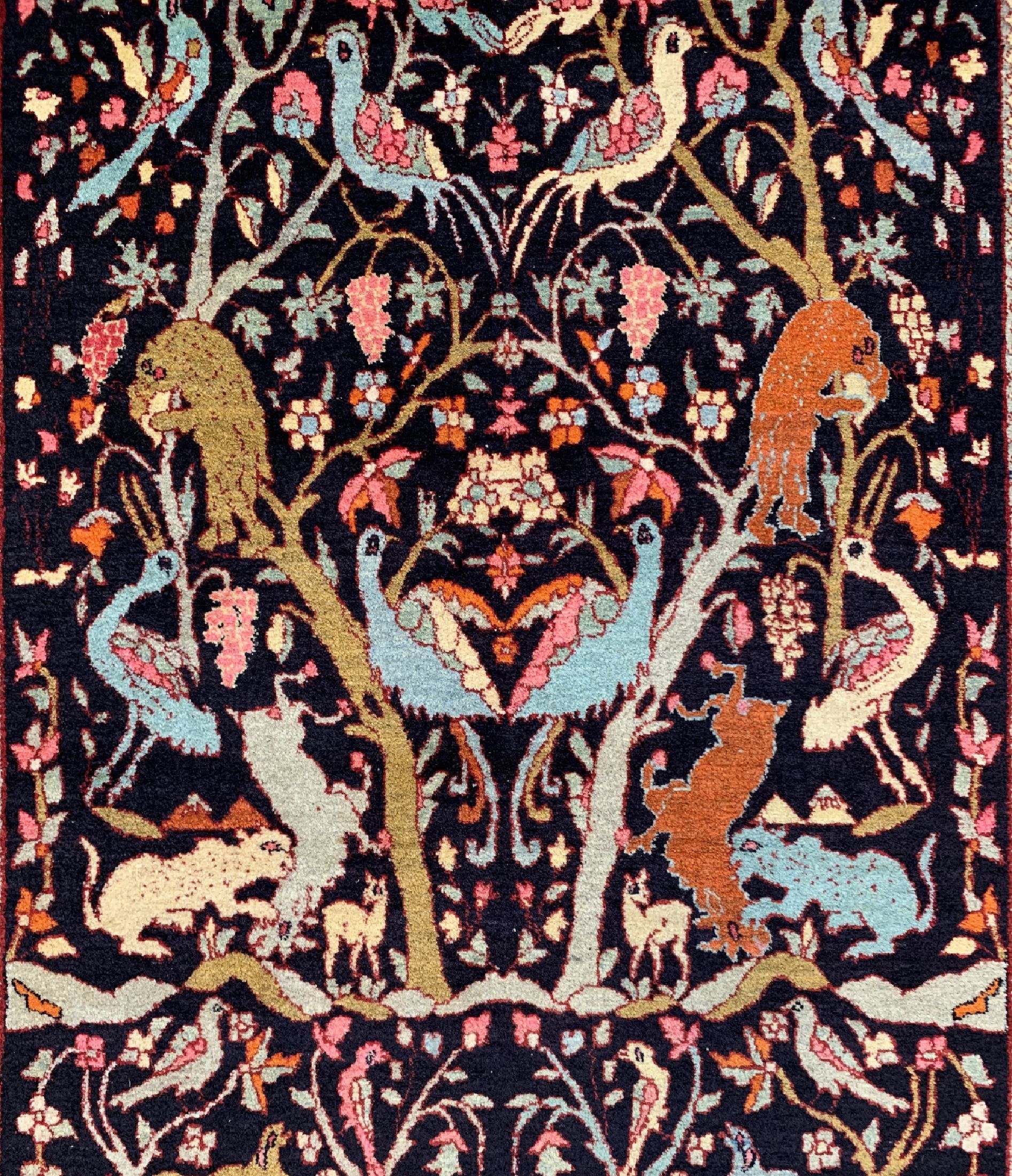 Detail c: Bidjar alt, Persien, um 1940, Wolle auf Baumwolle, ca. 220 x 130 cm, EHZ: 2