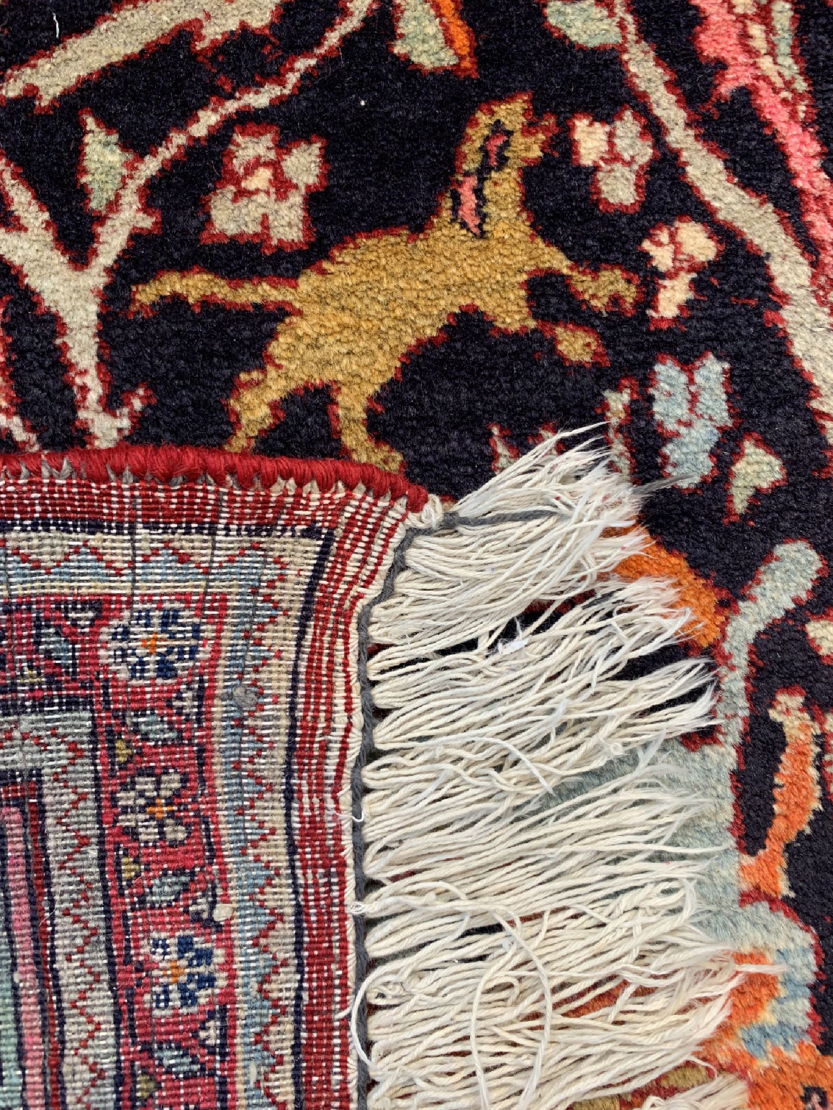 Detail e: Bidjar alt, Persien, um 1940, Wolle auf Baumwolle, ca. 220 x 130 cm, EHZ: 2