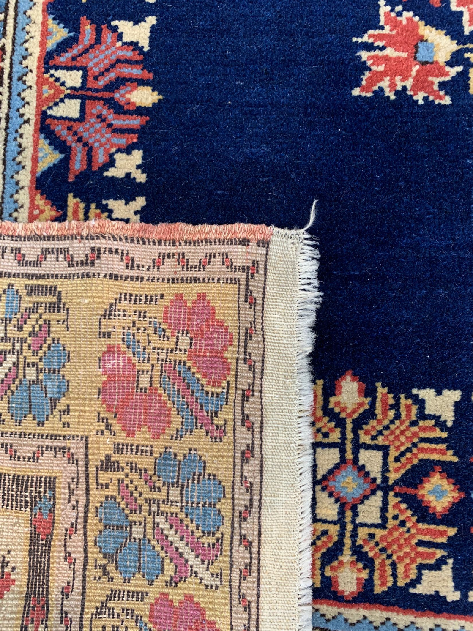 Detail d: Giordes antik, Türkei, um 1910/1920, Wolle auf Wolle, ca. 180 x 130 cm, EHZ: 2