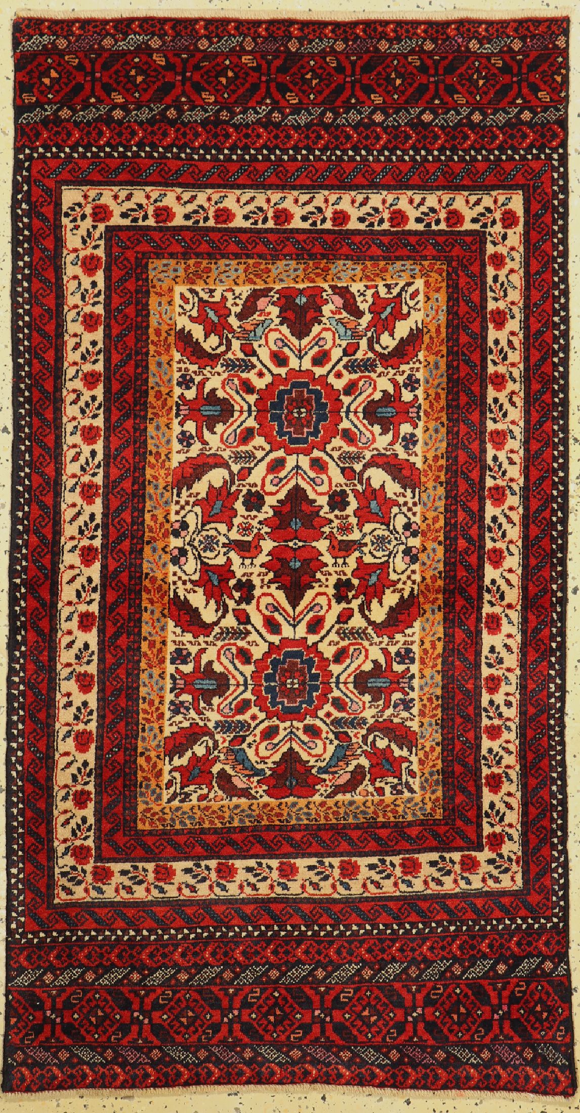 Belutsch fein alt, Persien, um 1960, Wolle auf Wolle, ca. 160 x 85 cm, EHZ: 2