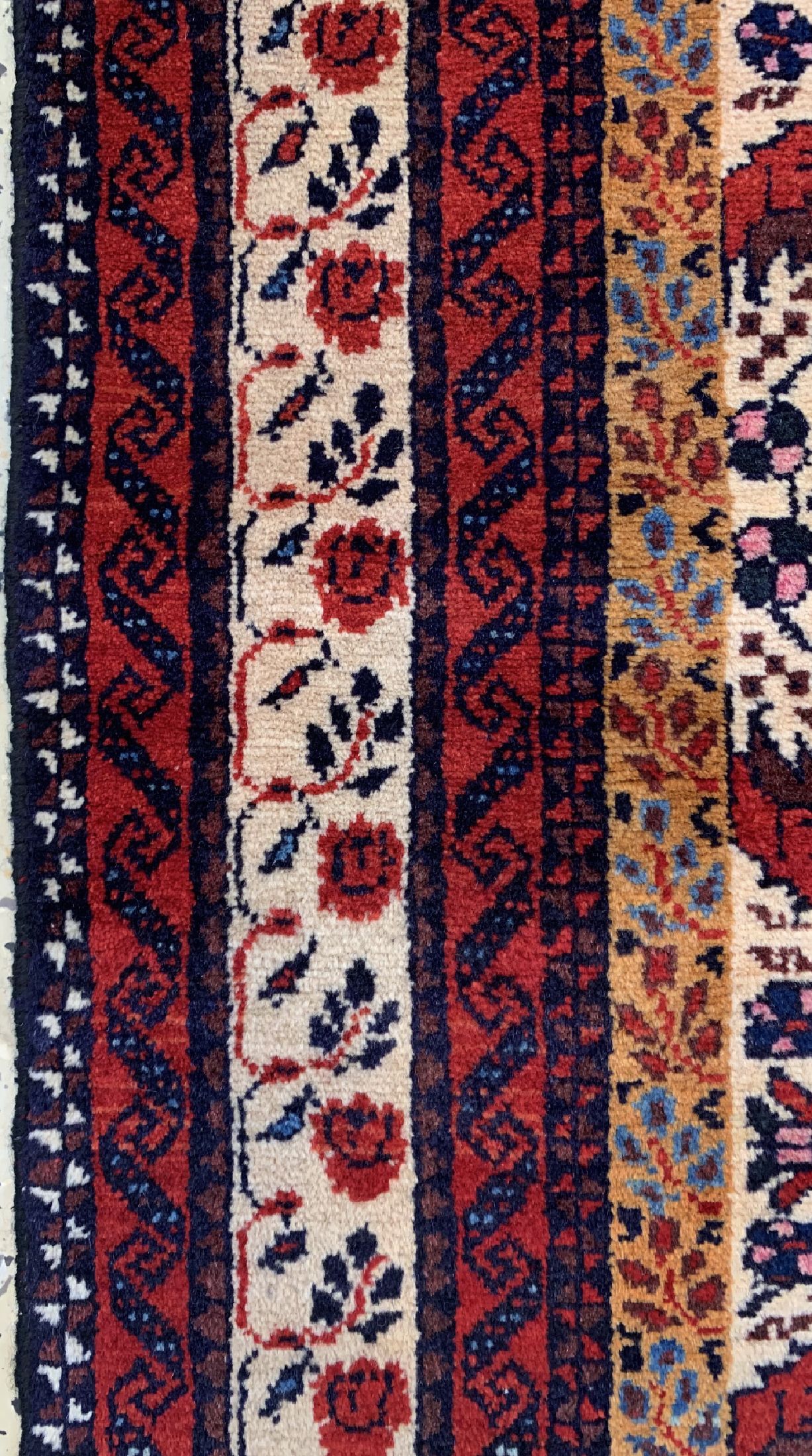 Detail c: Belutsch fein alt, Persien, um 1960, Wolle auf Wolle, ca. 160 x 85 cm, EHZ: 2