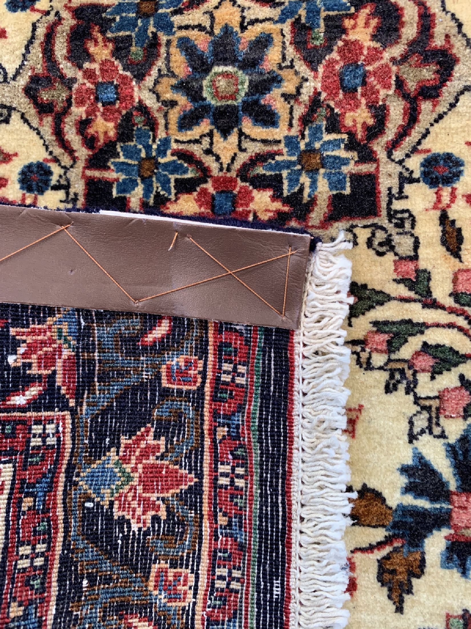 Detail b: 3 Lots Bidjar fein, Persien, um 1960, Wolleauf Baumwolle, ca. 104 x 78 cm, EHZ: 2