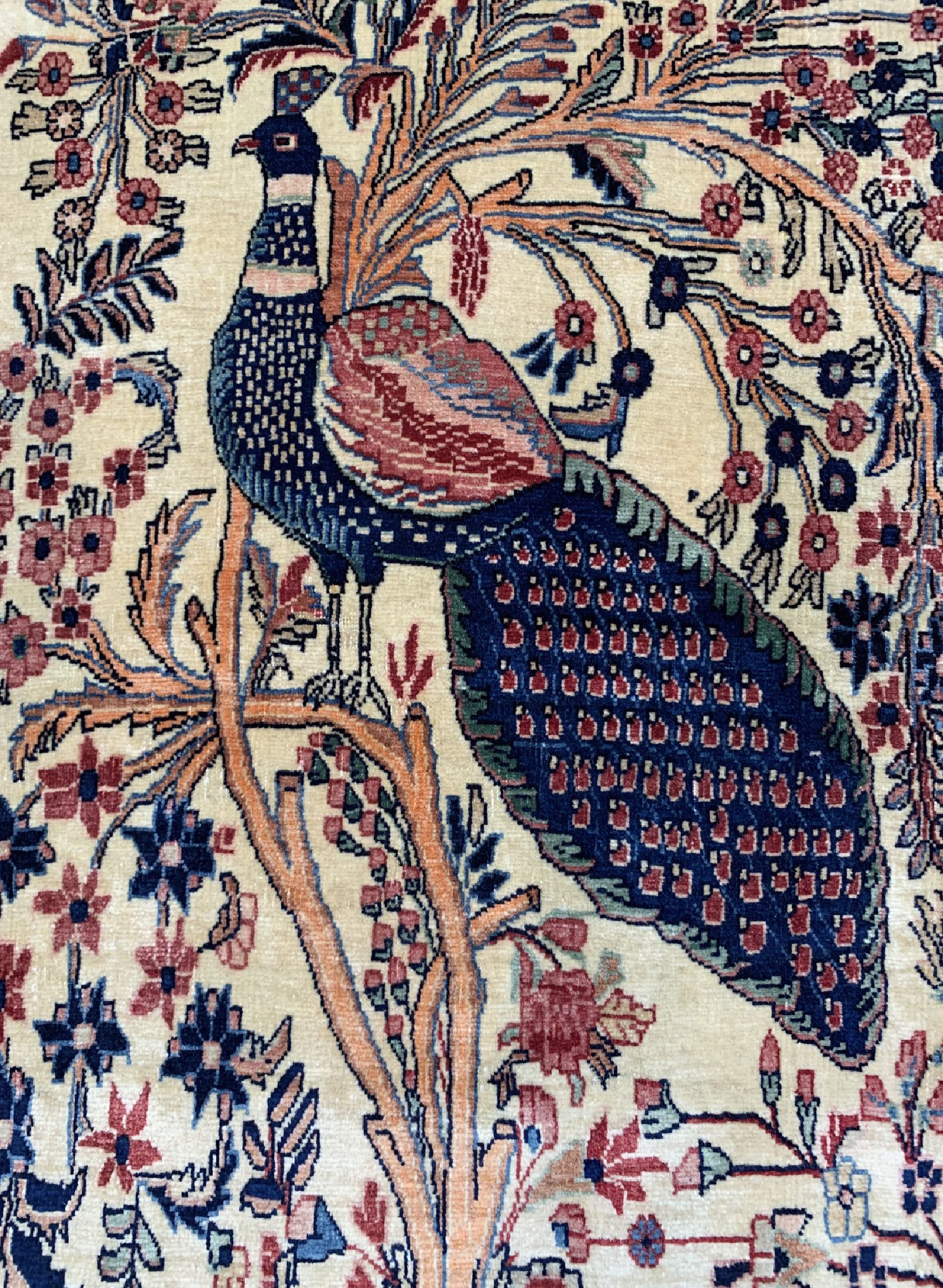 Detail c: 3 Lots Bidjar fein, Persien, um 1960, Wolleauf Baumwolle, ca. 104 x 78 cm, EHZ: 2
