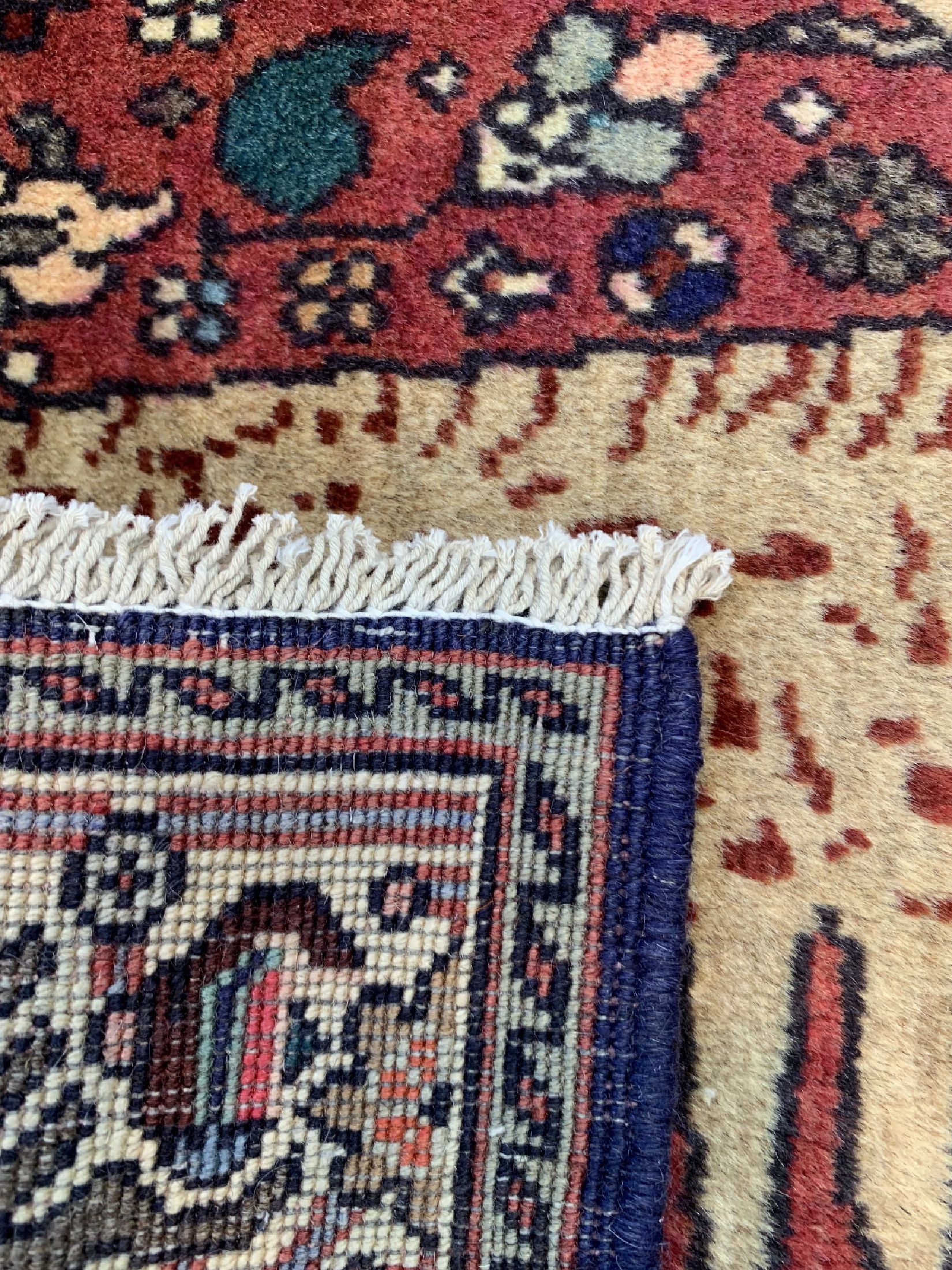 Detail g: 3 Lots Bidjar fein, Persien, um 1960, Wolleauf Baumwolle, ca. 104 x 78 cm, EHZ: 2