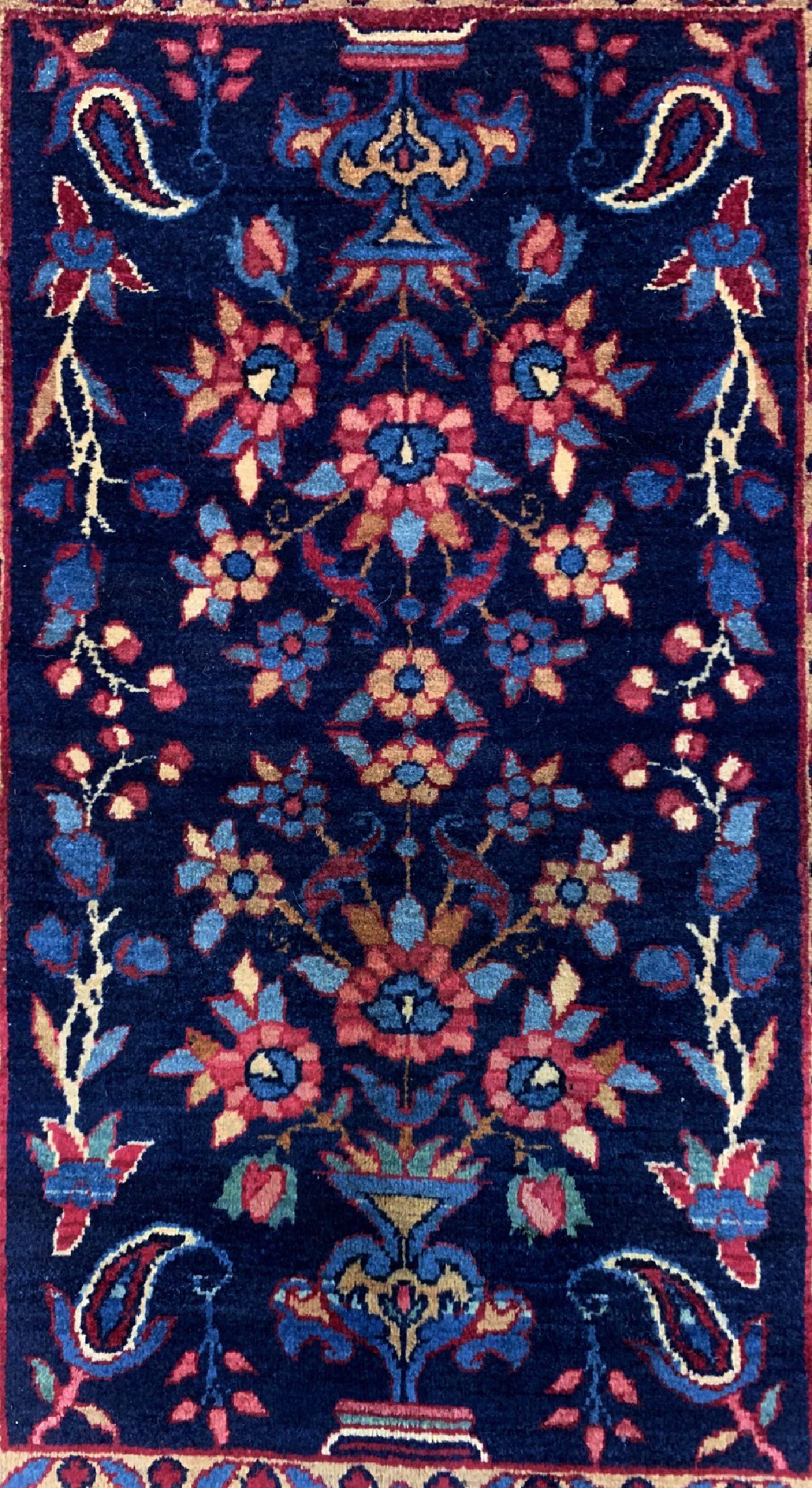Detail b: 2 Lots Kerman alt, Persien, um 1940/1950, Wolle auf Baumwolle, ca. 82 x 55 cm, EHZ: 2