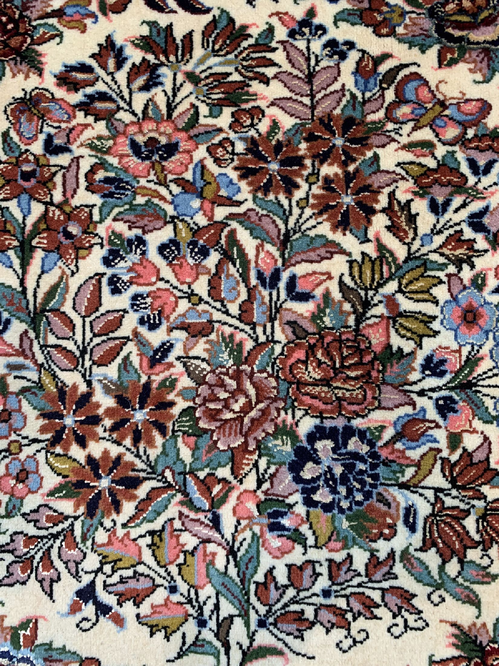 Detail a: 3 Lots feine Poshtis, Persien, ca. 40 Jahre, Korkwolle auf Baumwolle, ca. 85 x 65 cm, EHZ: 1-2