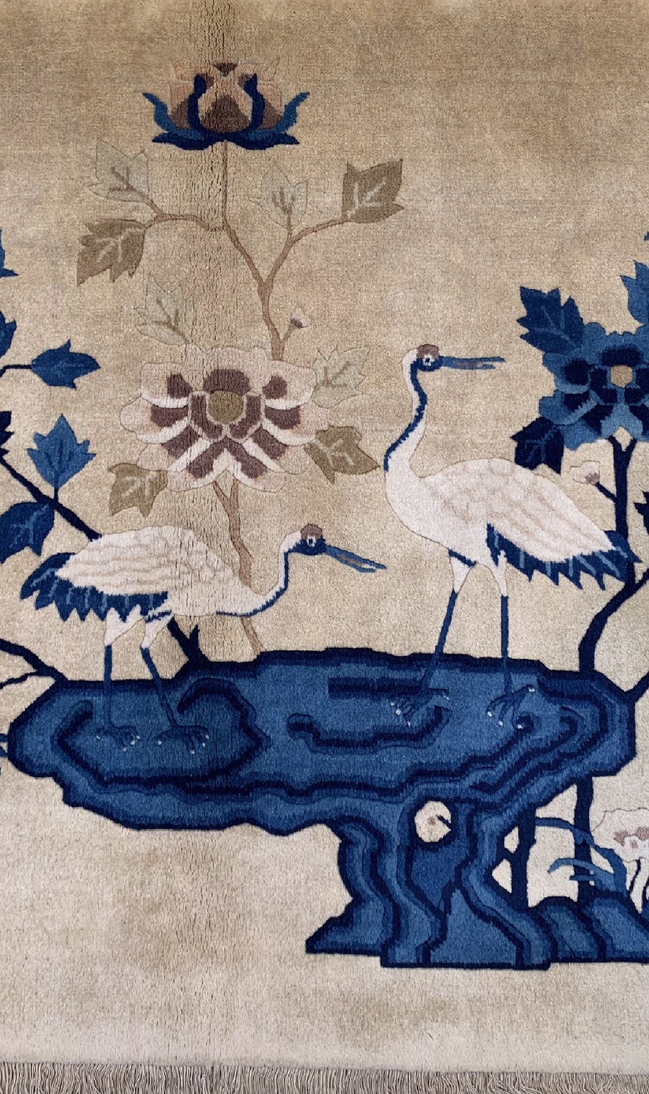 Detail a: Antique finished, China, ca. 40 Jahre, Wolle auf Baumwolle, ca. 93 x 156 cm, EHZ: 2