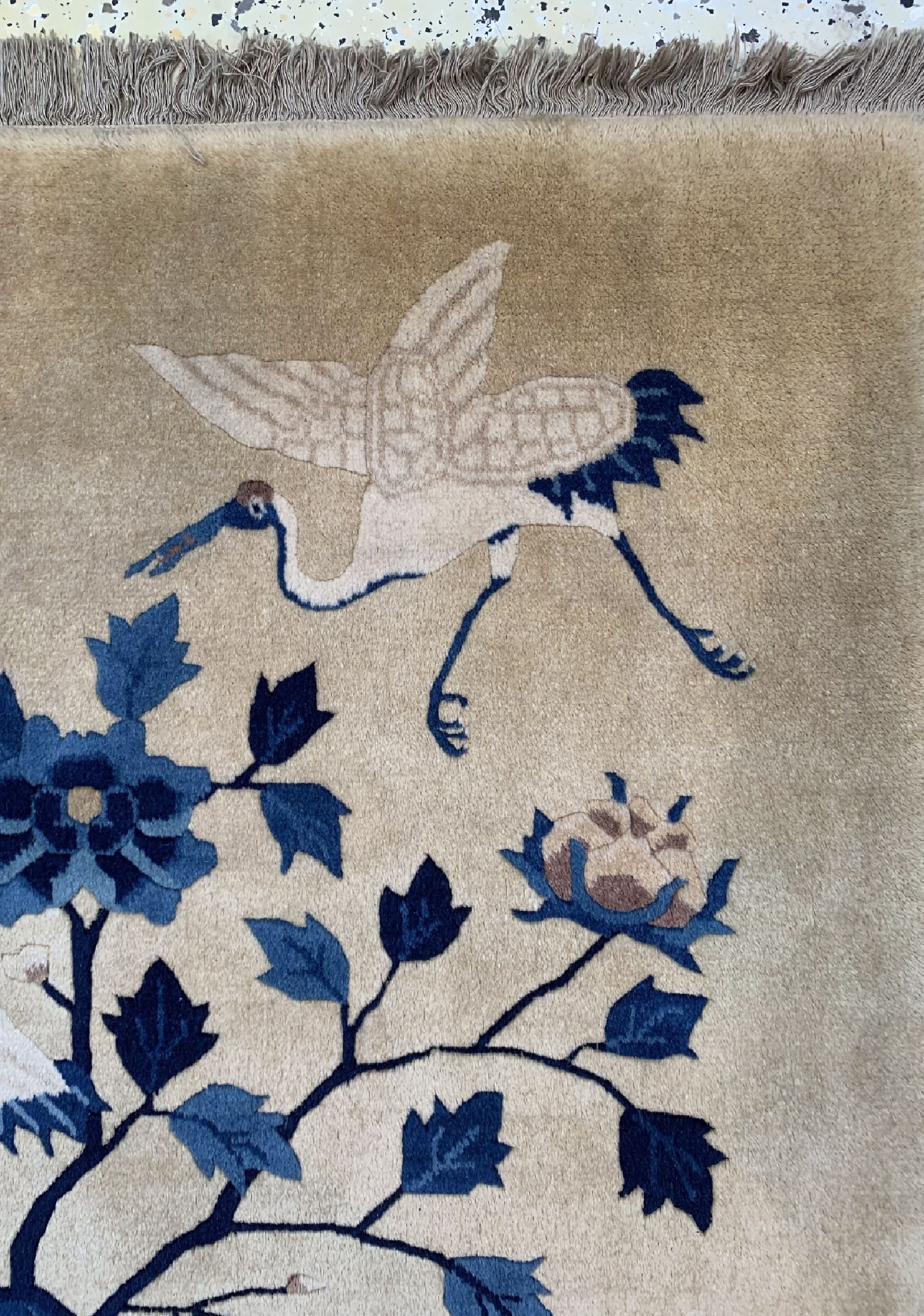 Detail c: Antique finished, China, ca. 40 Jahre, Wolle auf Baumwolle, ca. 93 x 156 cm, EHZ: 2